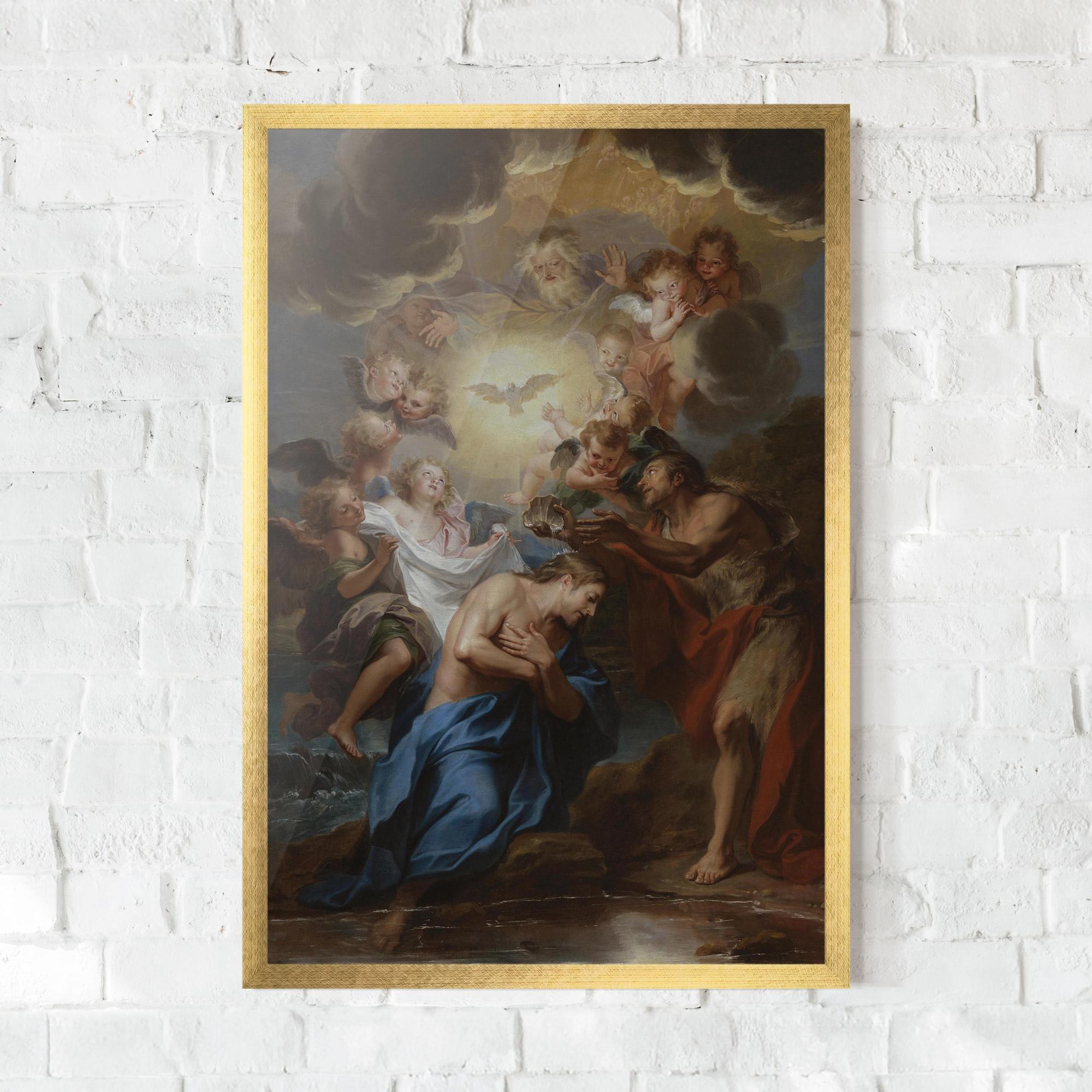 Рамкиран постер Bird Floating mockup 0