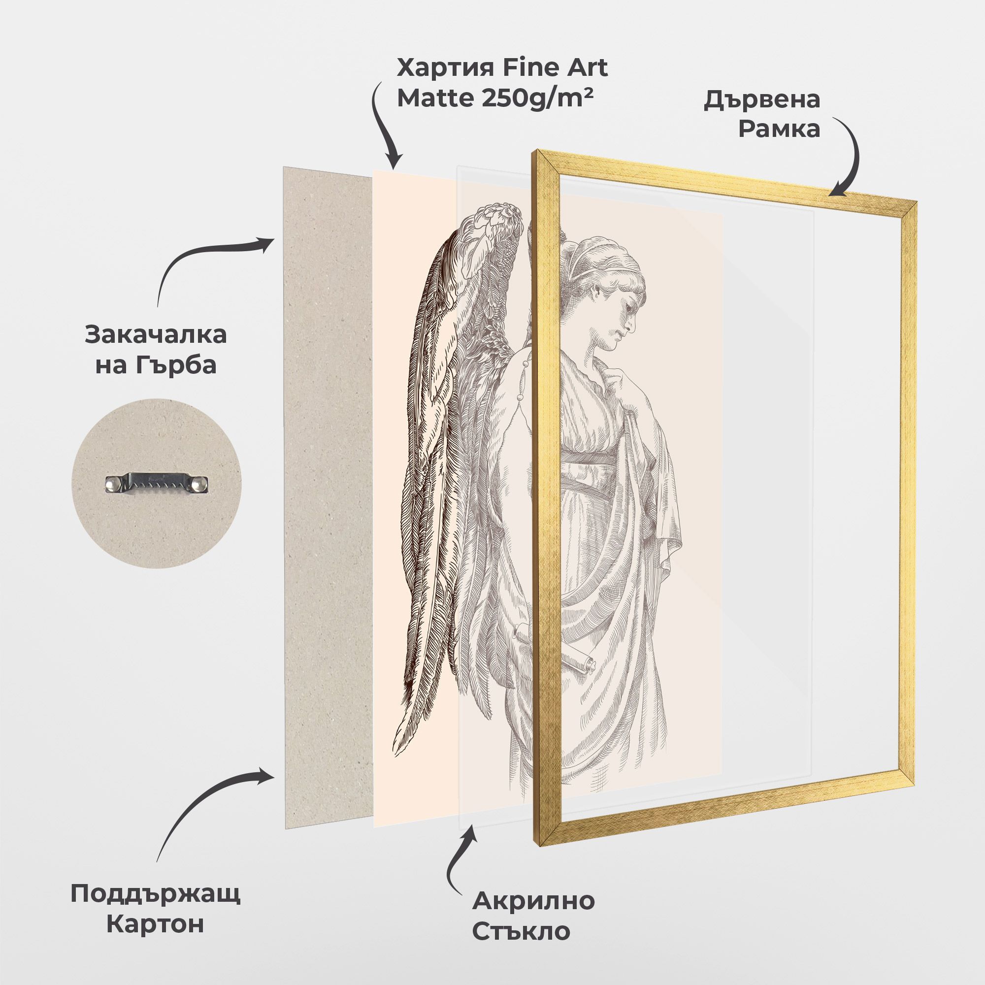 Angel Brown Line mockup 1