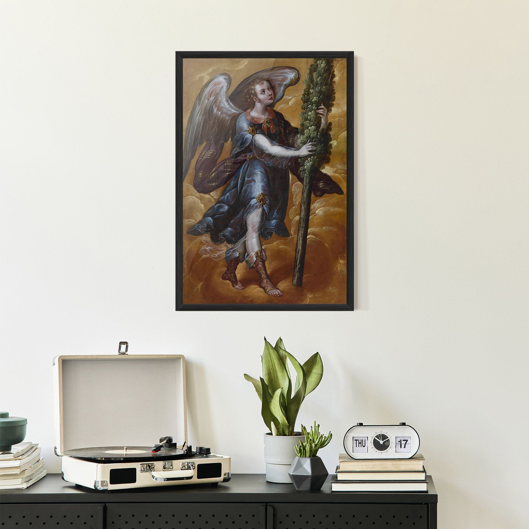 Angel Holding A Tree mockup 2