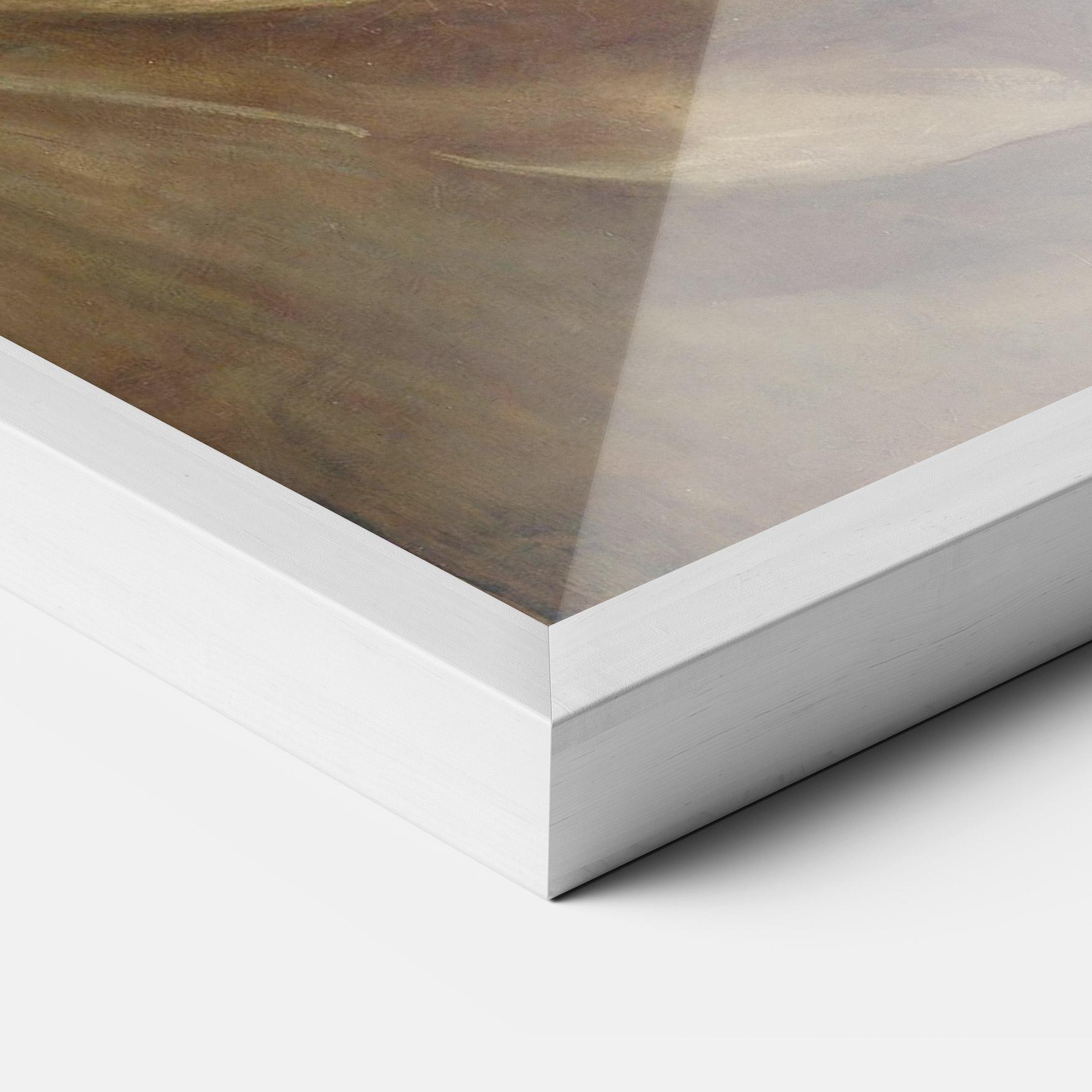 Рамкиран постер Angel Woman Painting mockup 3