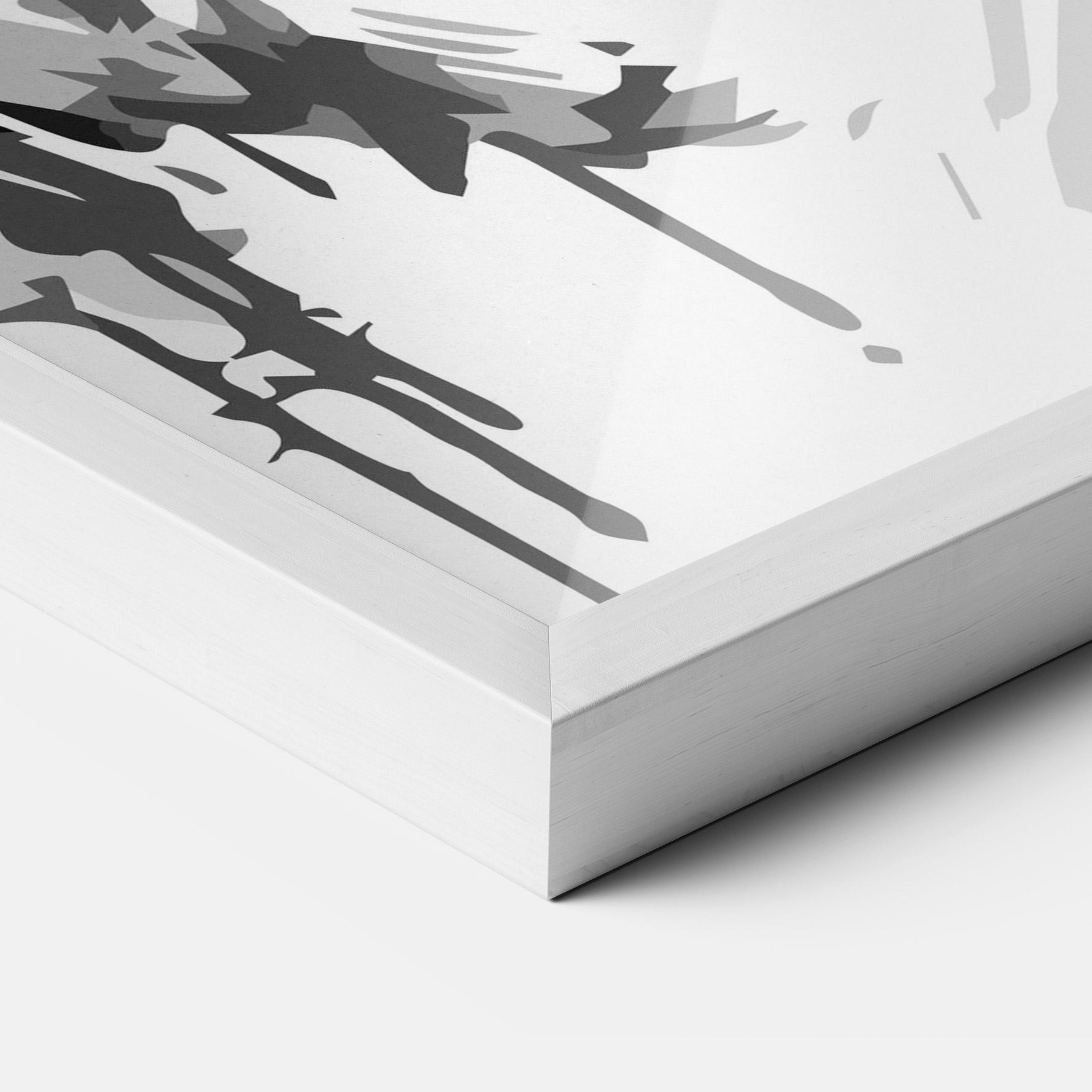 Рамкиран постер Beautiful Angel mockup 3