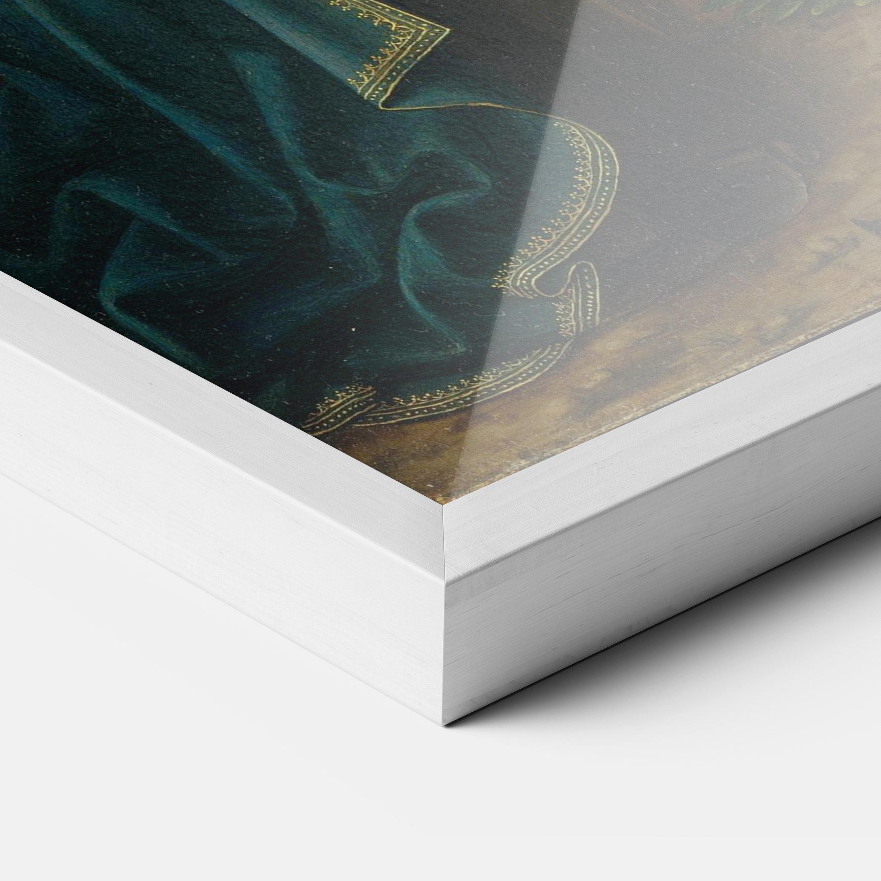 Рамкиран постер Small Angels Praying mockup 3