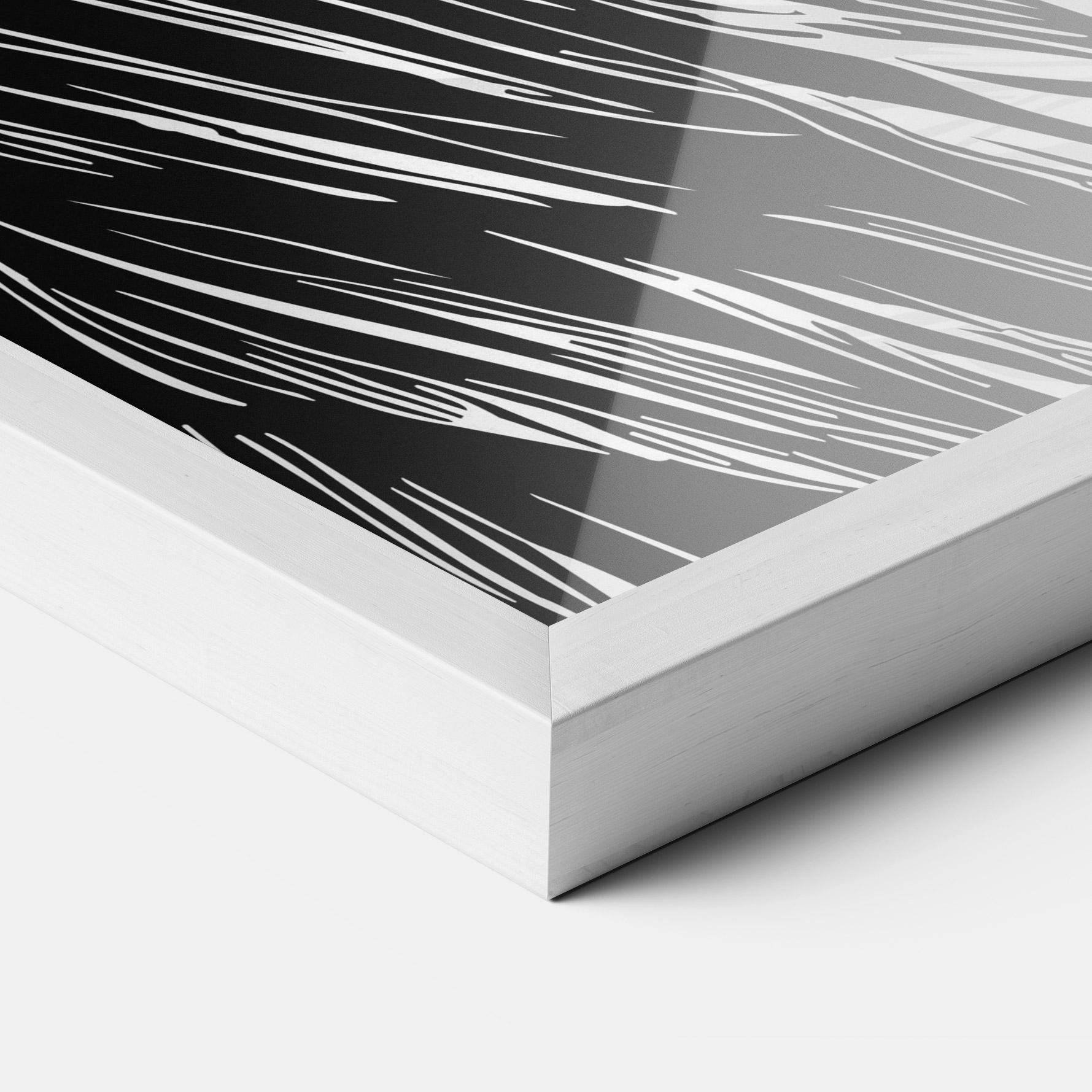 Рамкиран постер Wing Line mockup 3