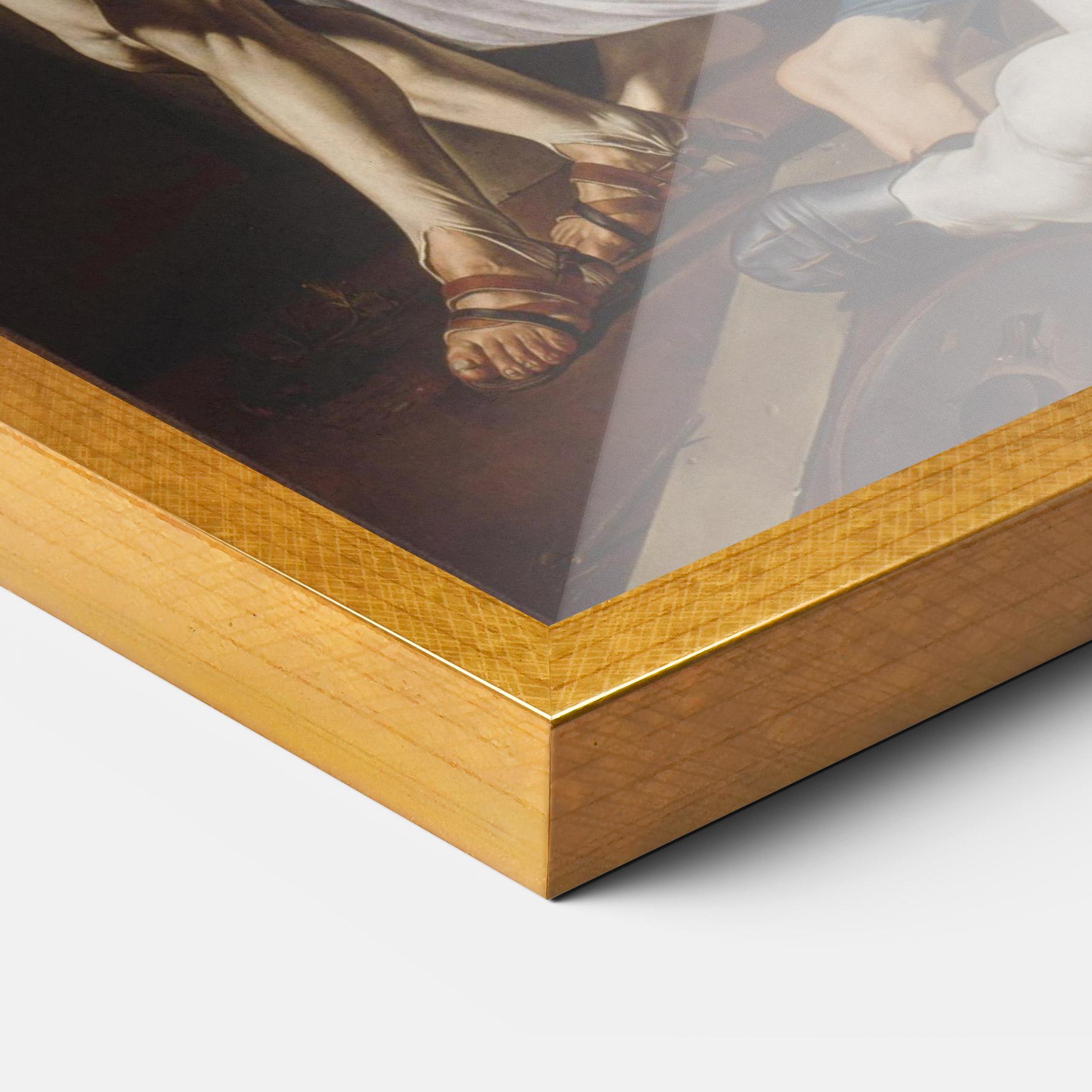 Рамкиран постер Angel Painting mockup 3