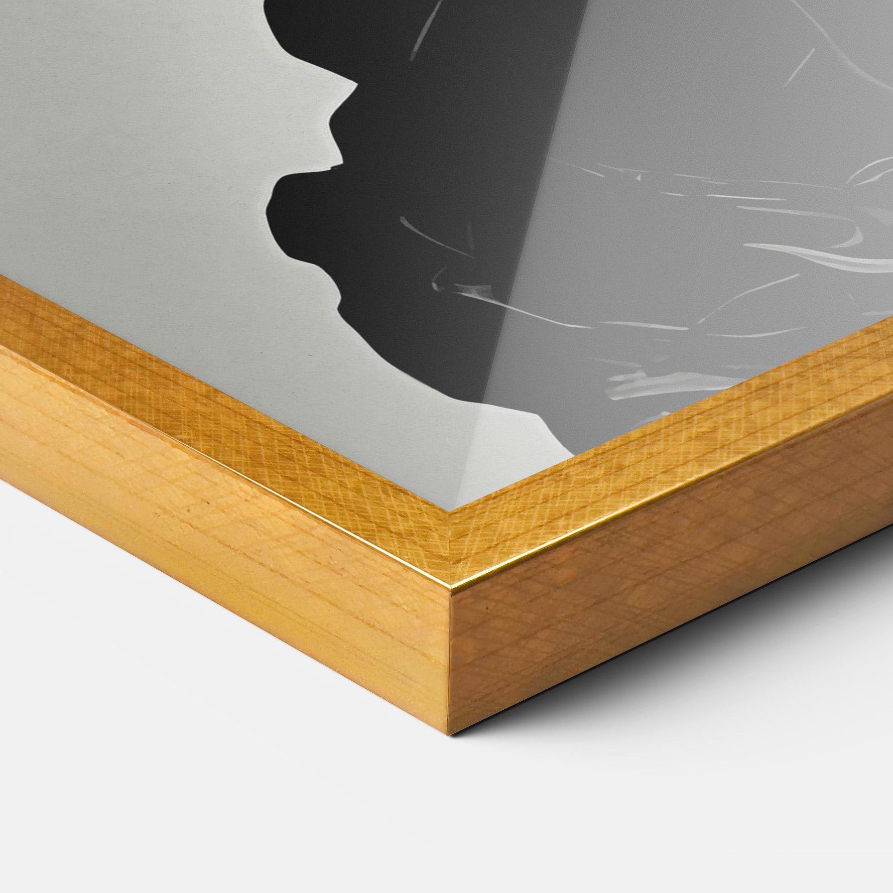 Рамкиран постер Angel Shilouette mockup 3