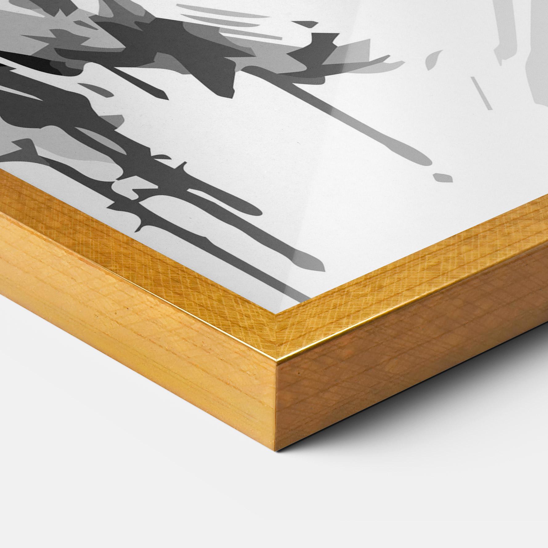 Рамкиран постер Beautiful Angel mockup 3