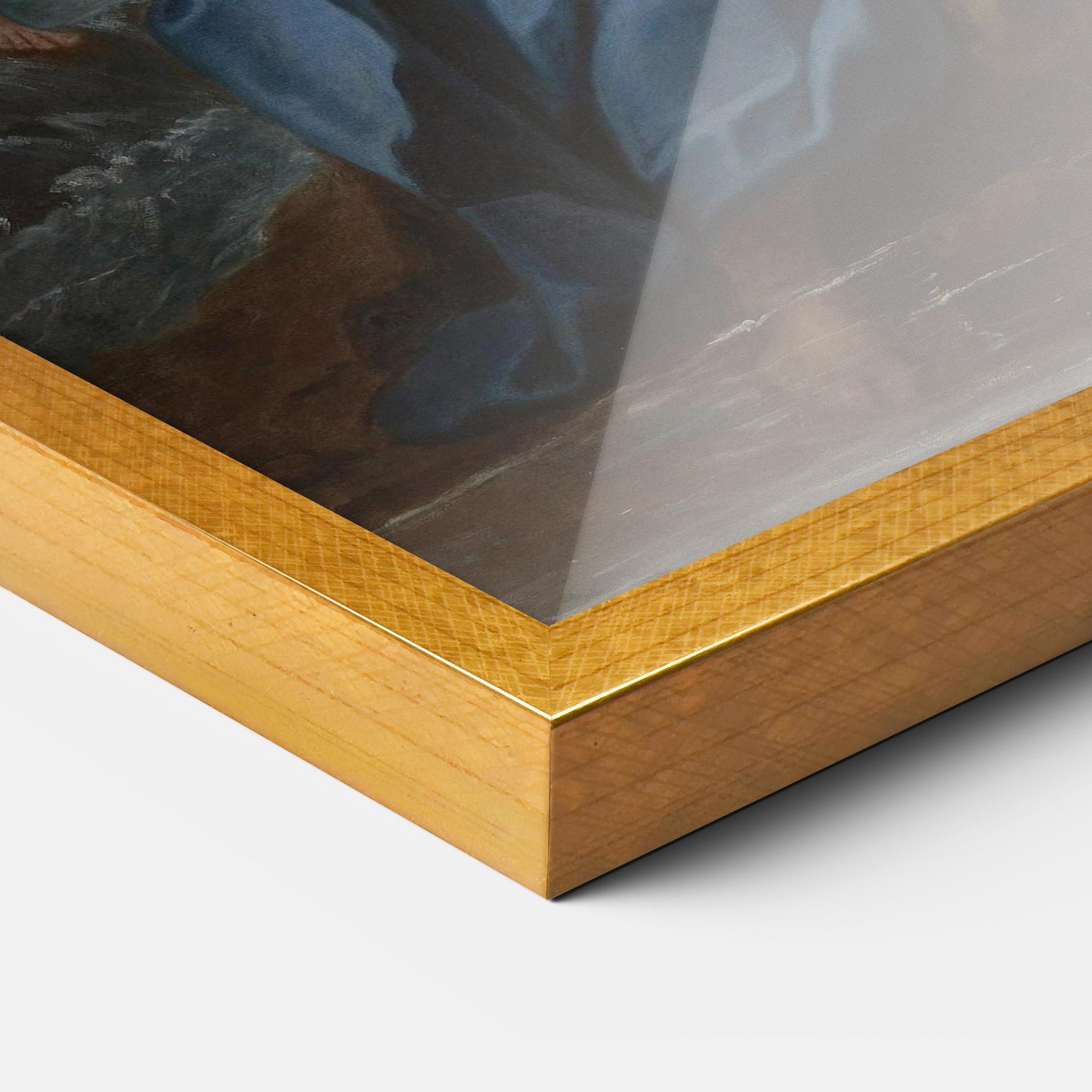 Рамкиран постер Bird Floating mockup 3