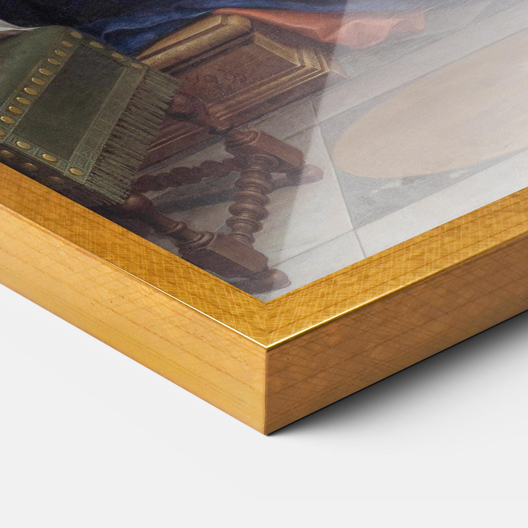 Рамкиран постер Lucky Bird mockup 3