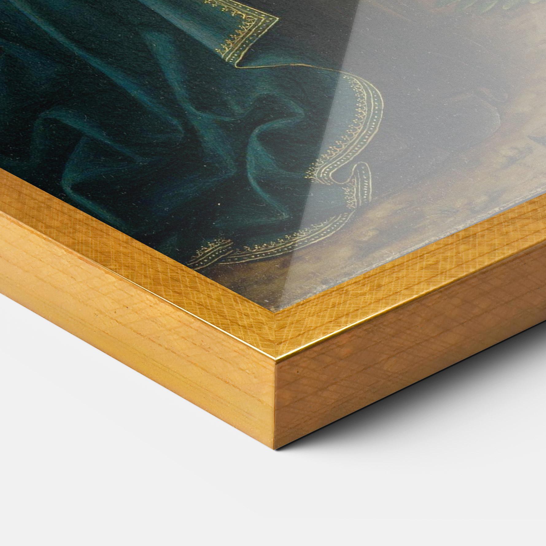 Рамкиран постер Small Angels Praying mockup 3