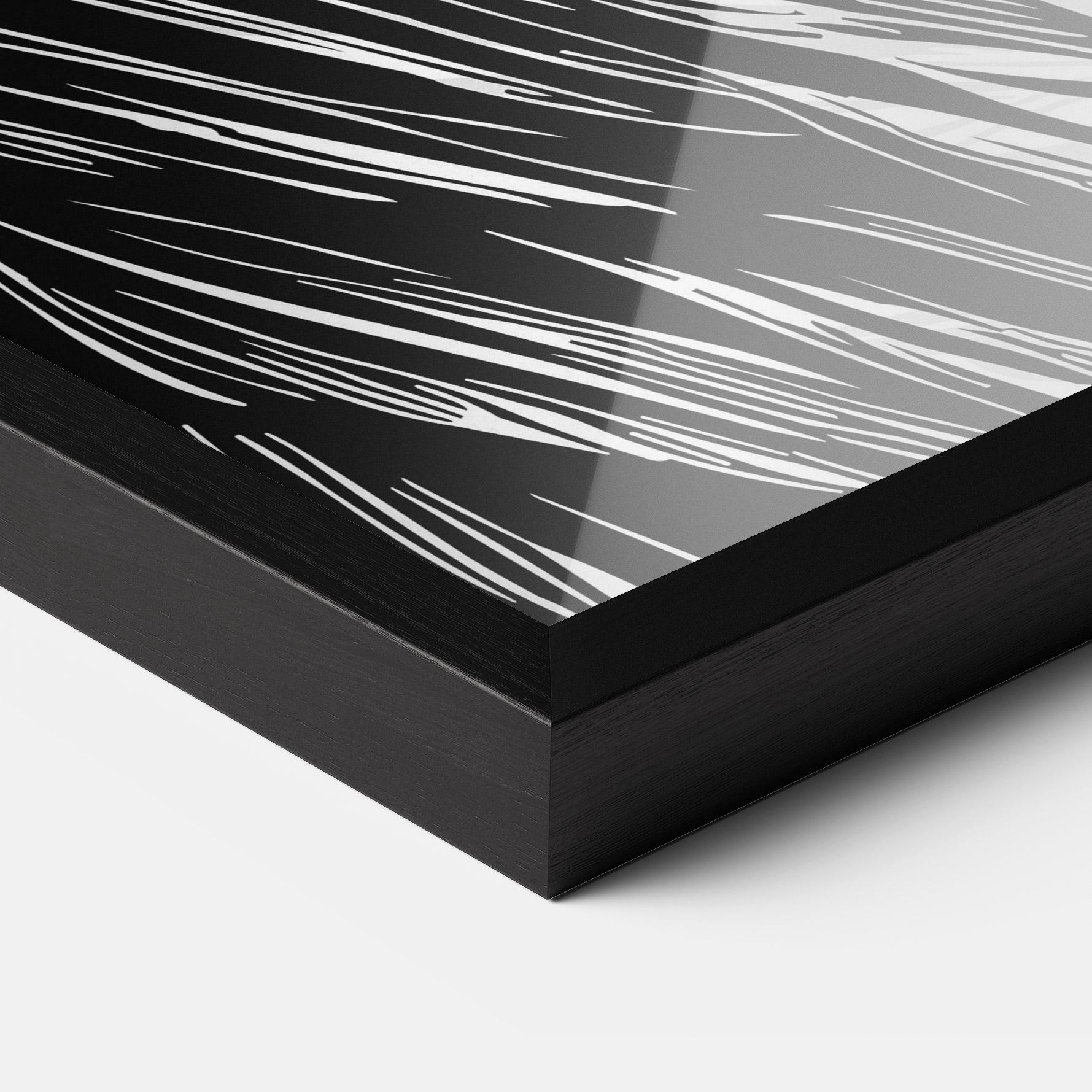 Рамкиран постер Wing Line mockup 3