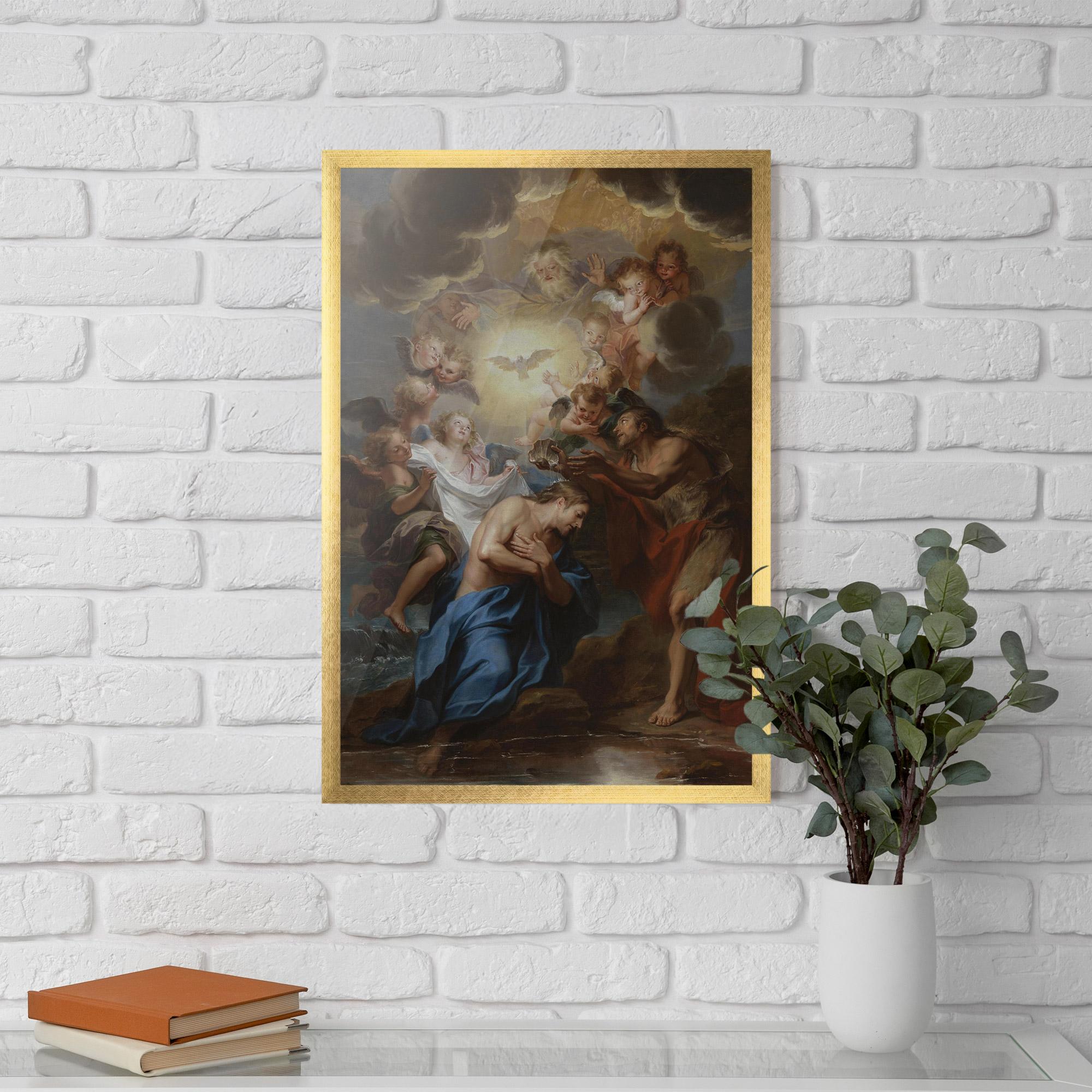 Рамкиран постер Bird Floating mockup 5