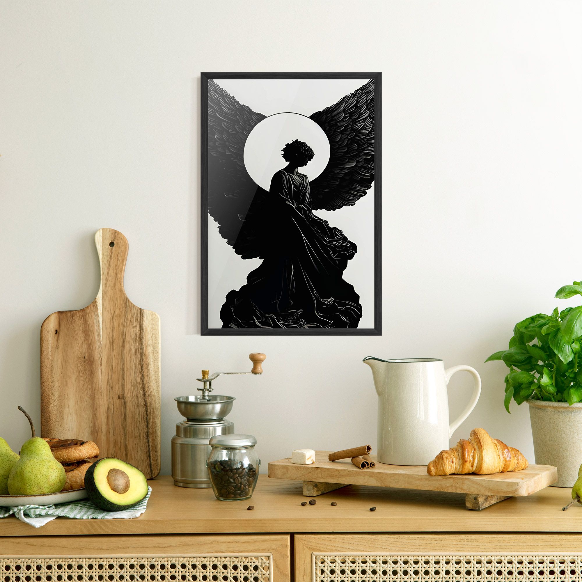 Angel Shilouette mockup 8