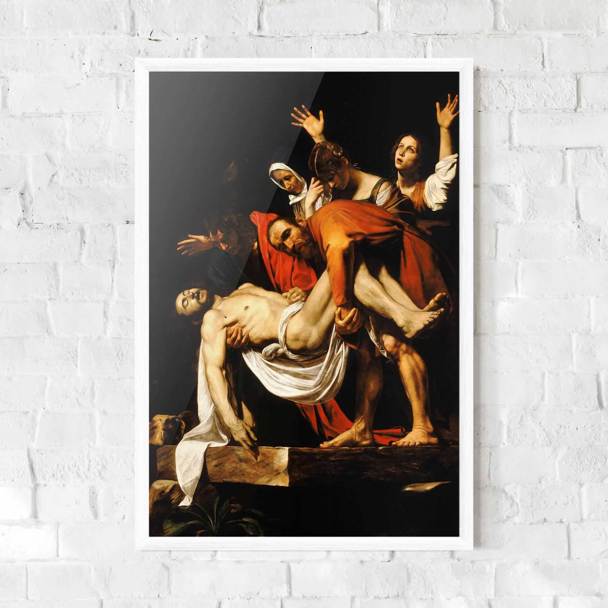 Рамкиран постер The Entombment Of Christ mockup 0