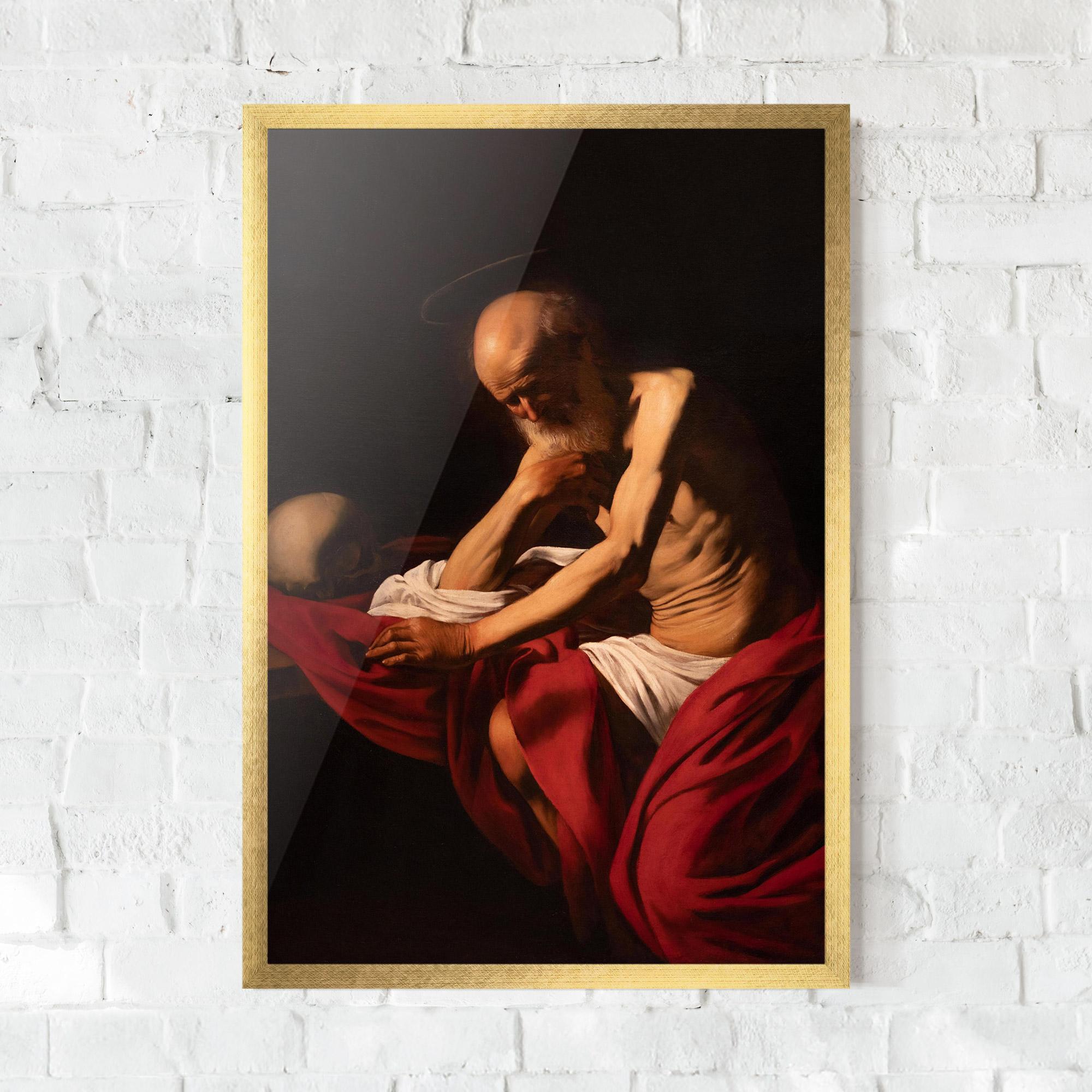 Рамкиран постер Sant Jeroni Penitent mockup 0