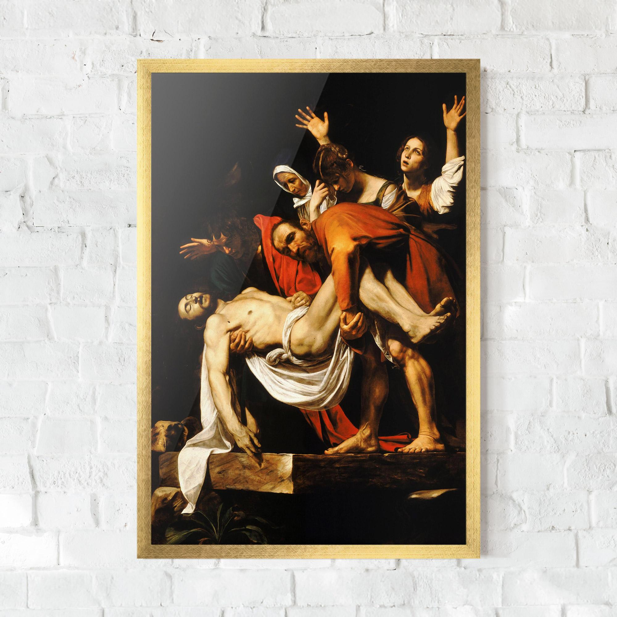 Рамкиран постер The Entombment Of Christ mockup 0