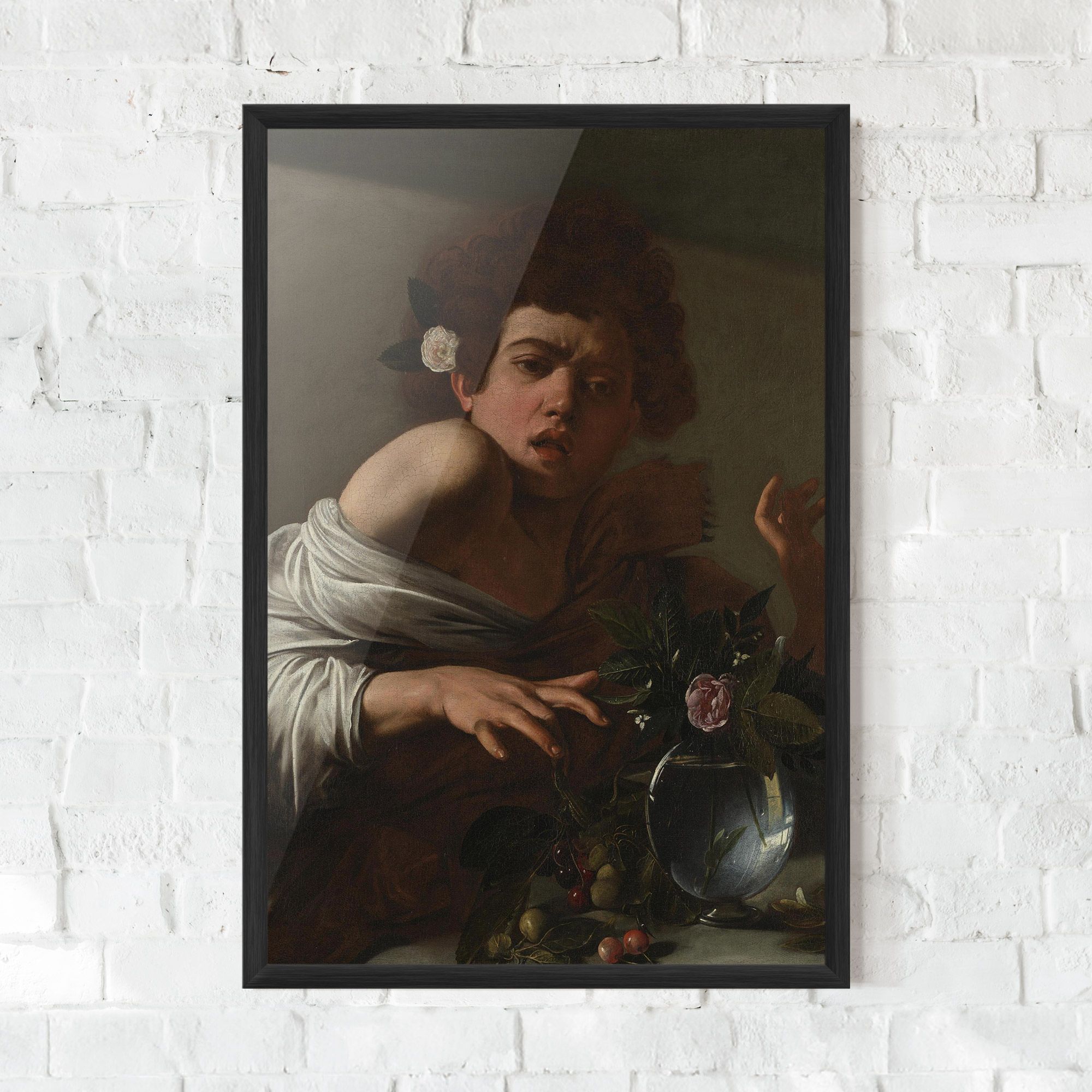 Boy Bitten By A Lizard mockup 0