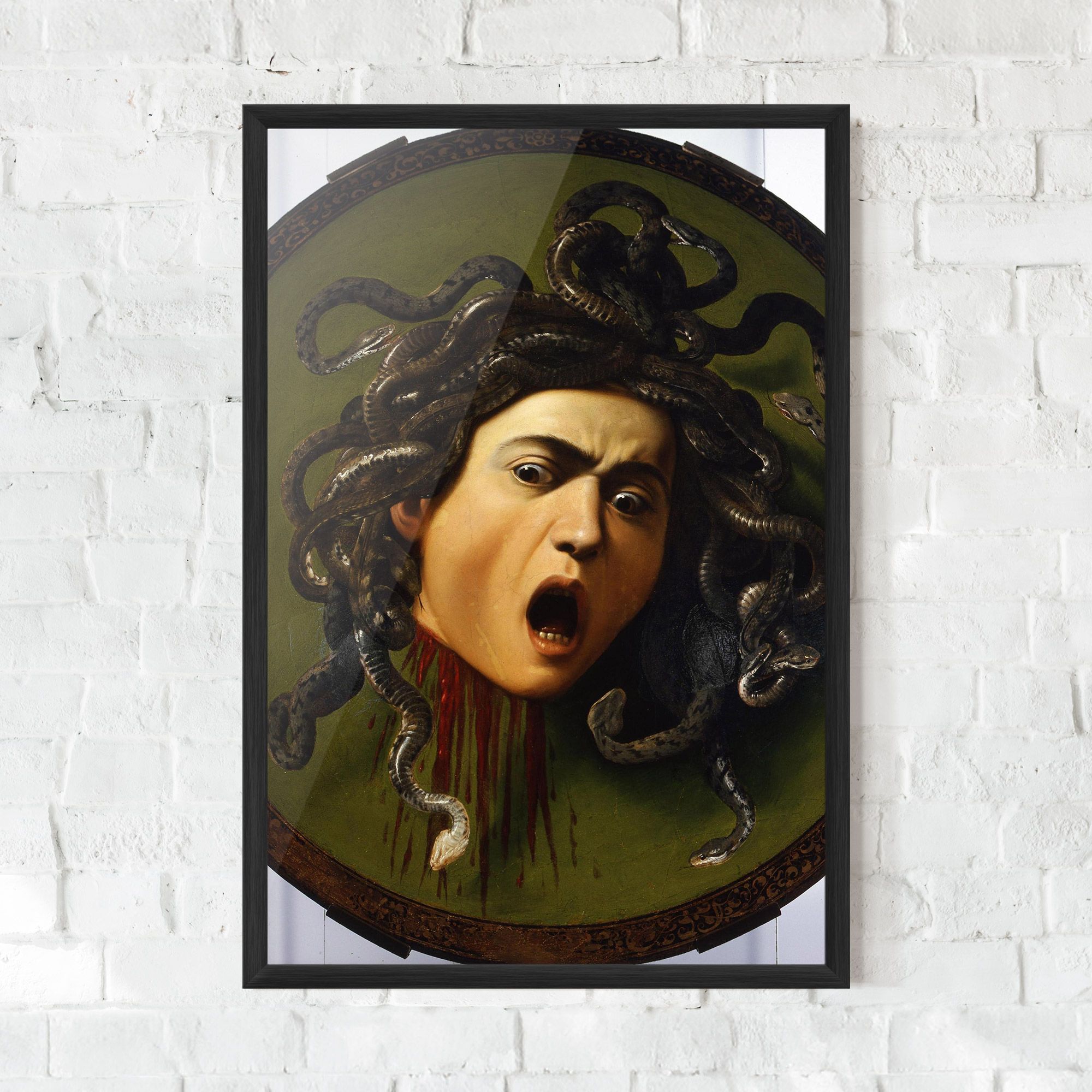 Caravaggio Medusa mockup 0