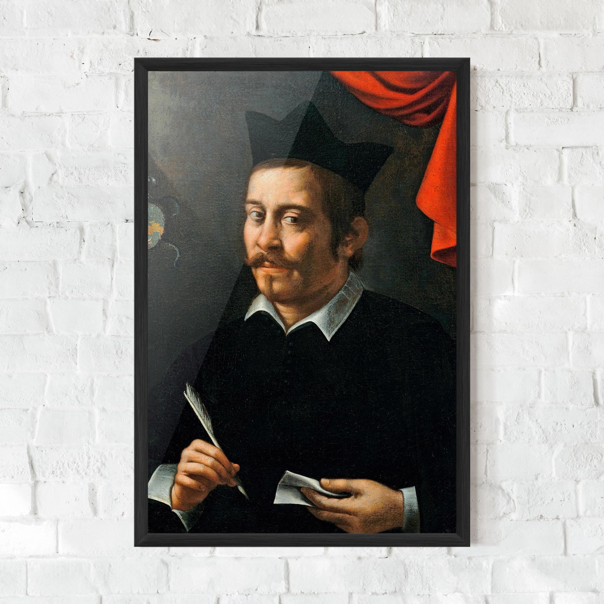 Рамкиран постер Portrait Of A Prelate mockup 0