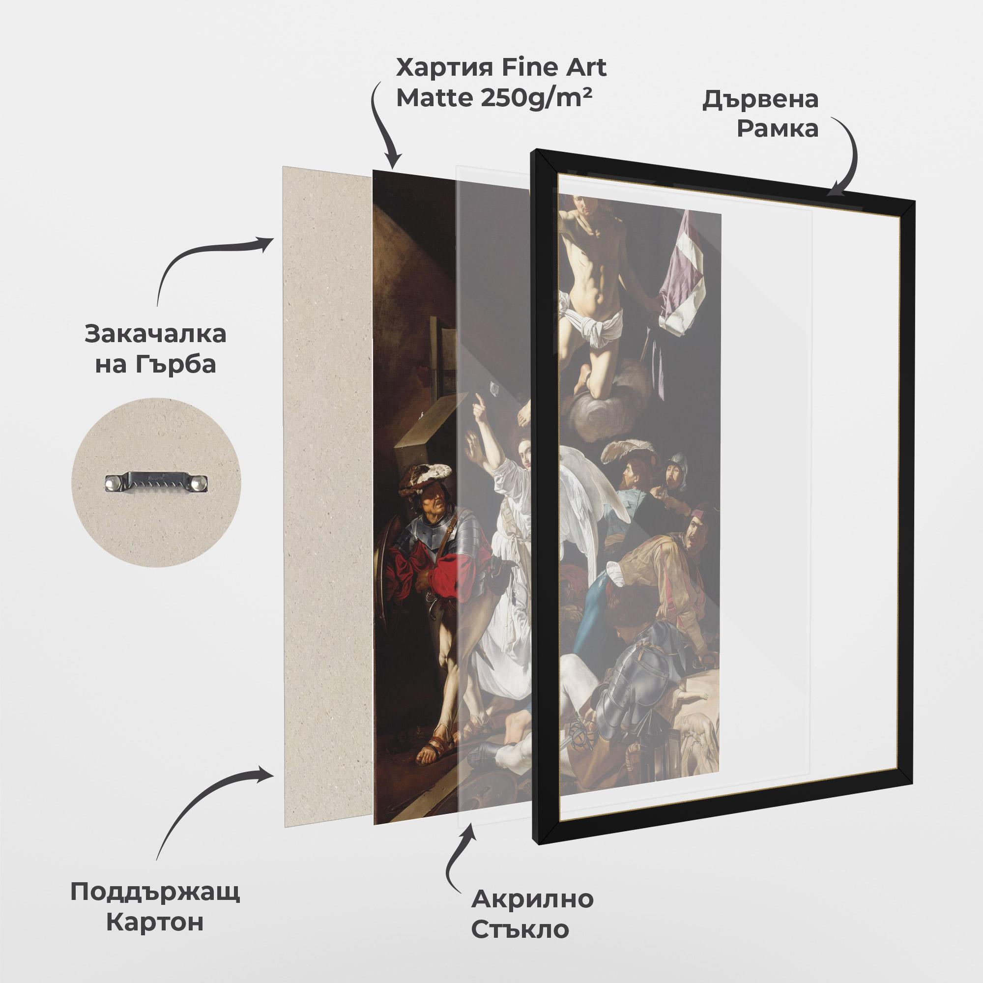 Рамкиран постер Resurrection mockup 1