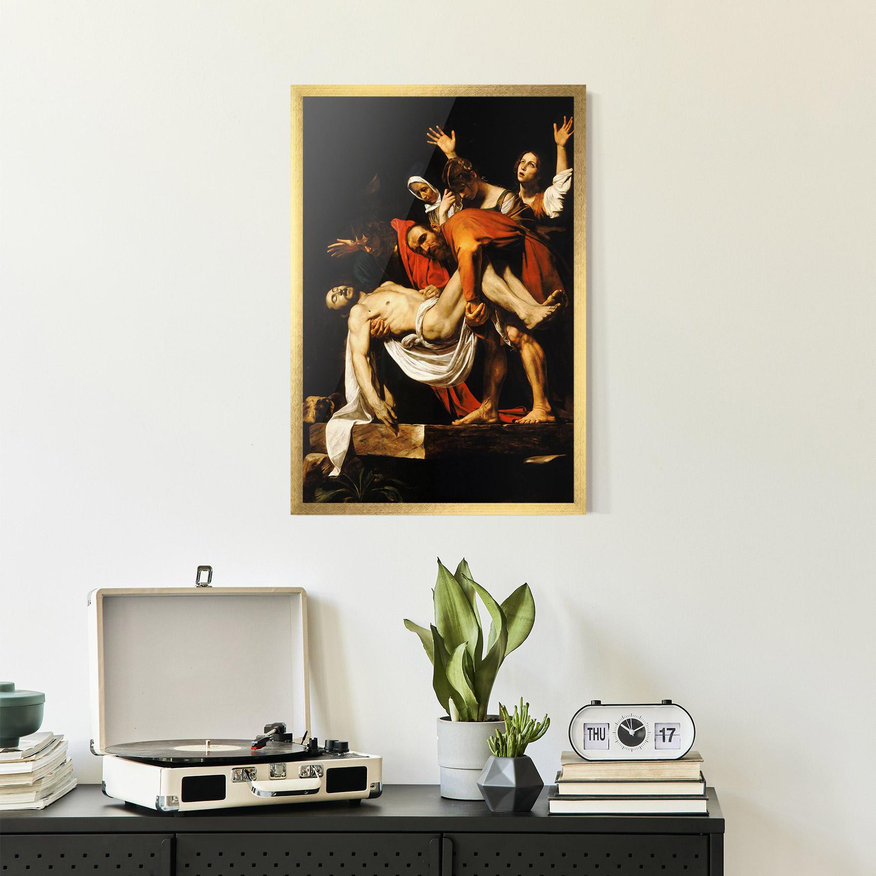 Рамкиран постер The Entombment Of Christ mockup 2