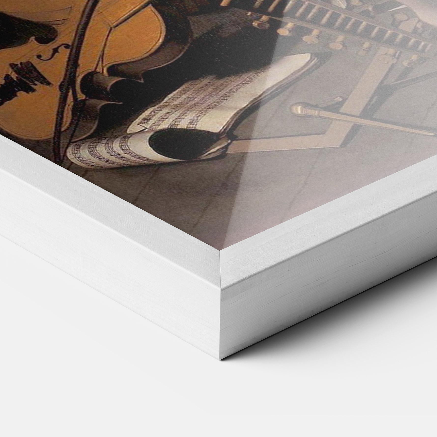 Рамкиран постер Amor Vincet Omnia mockup 3