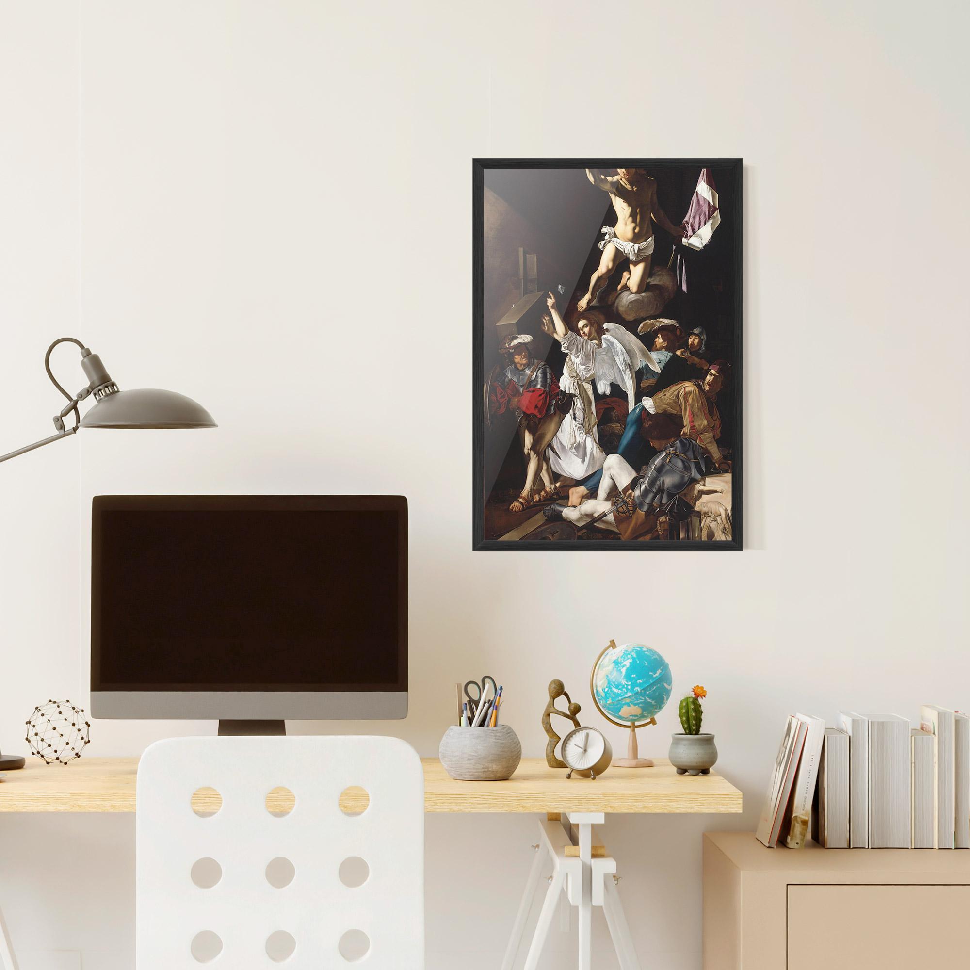 Рамкиран постер Resurrection mockup 6