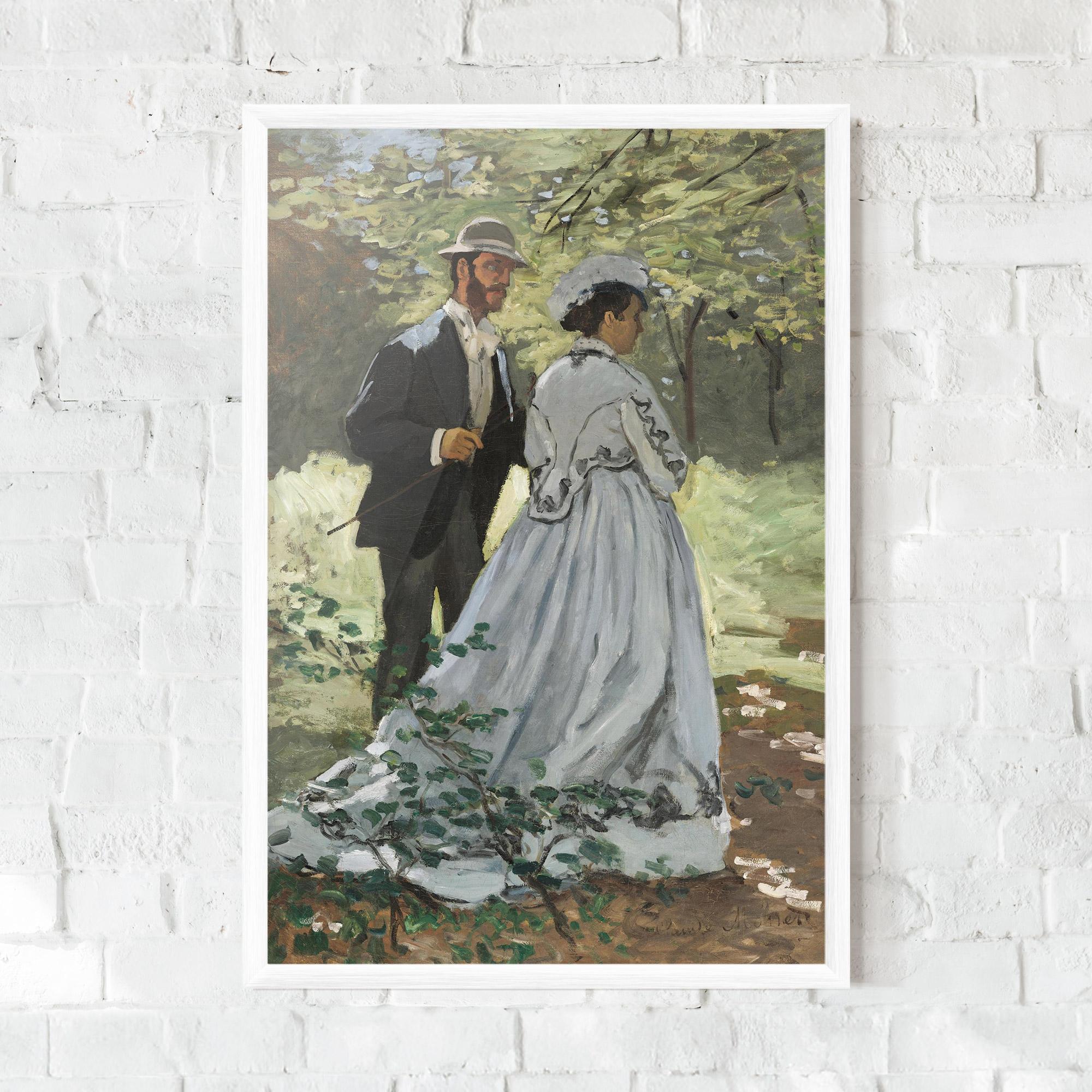 Рамкиран постер Bazille And Camille mockup 0