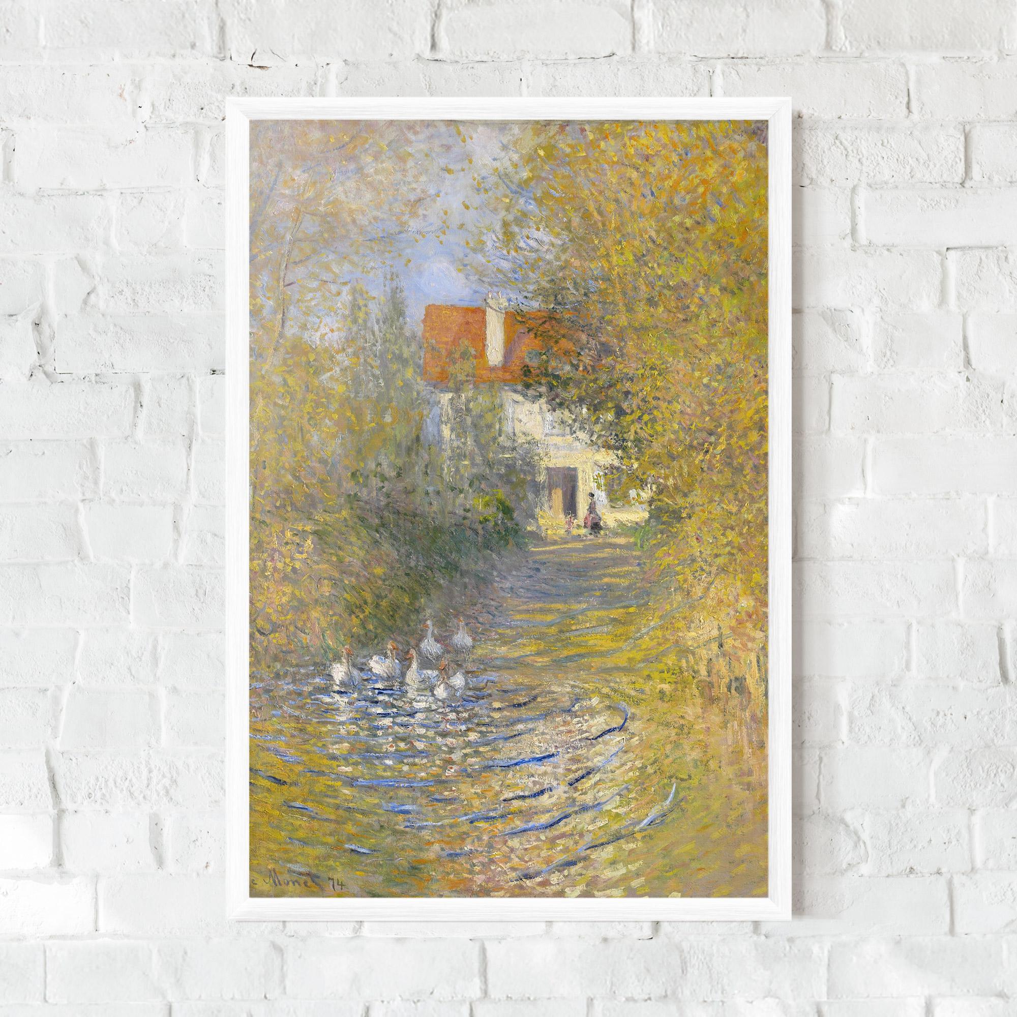 Рамкиран постер The Geese mockup 0