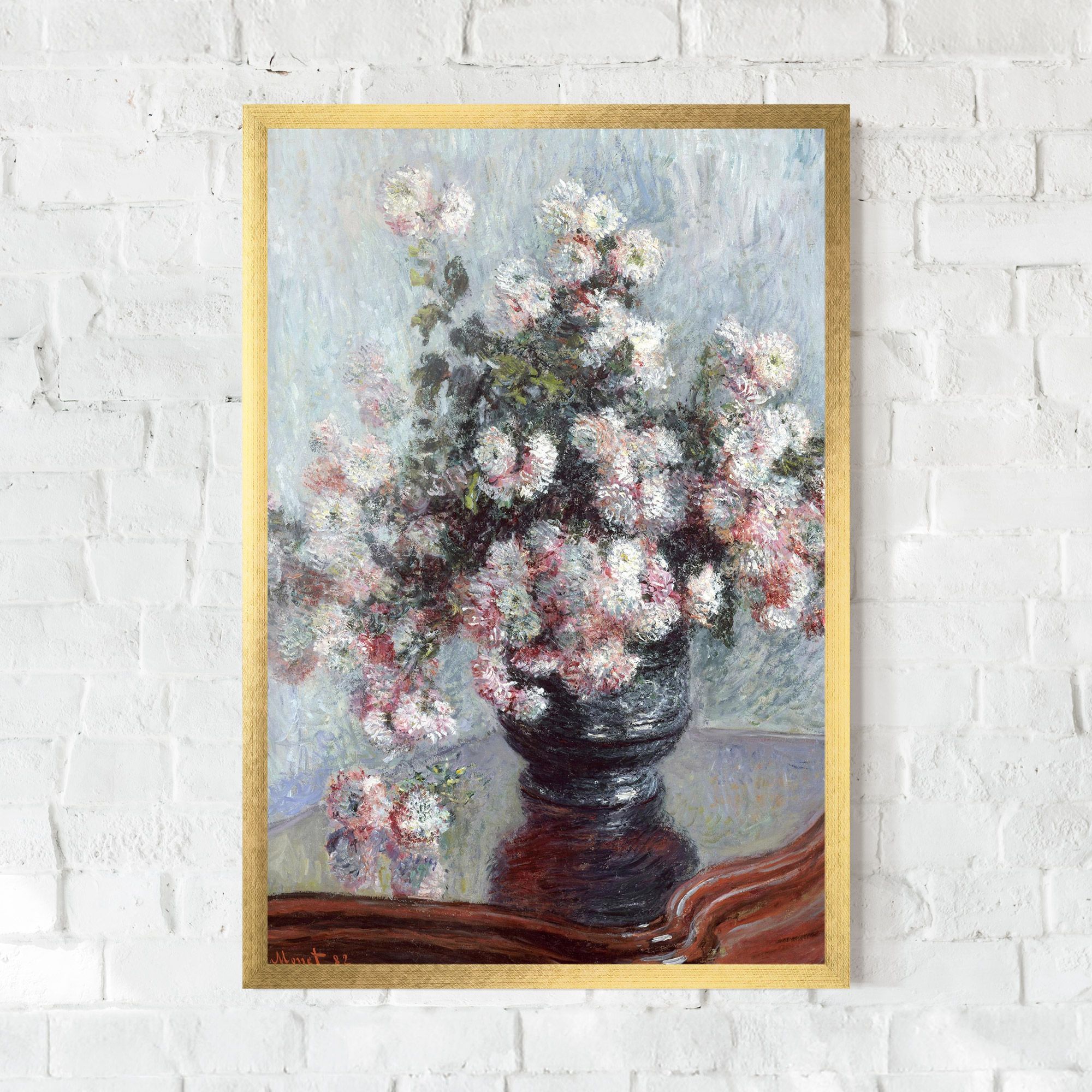 Chrysanthemums mockup 0