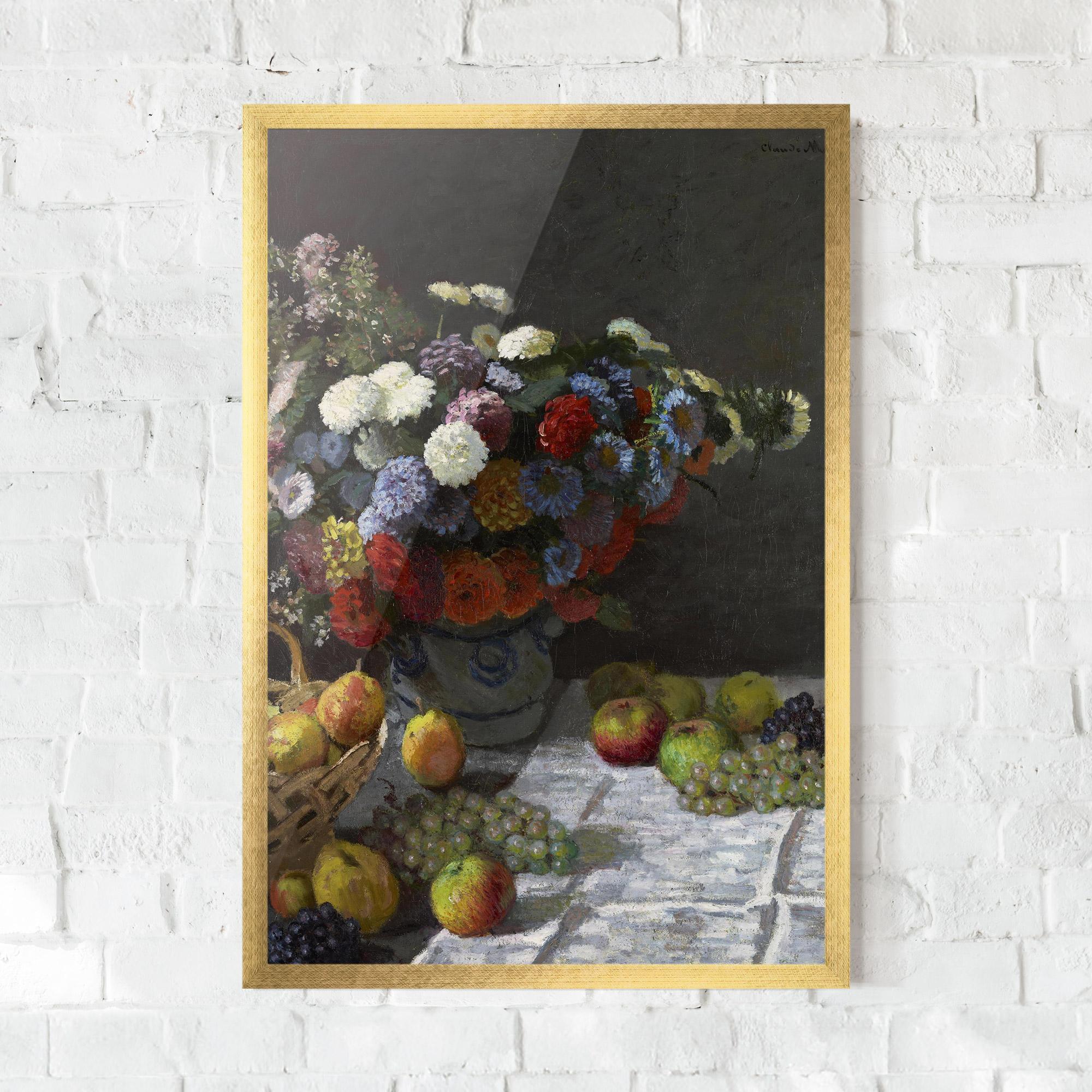 Рамкиран постер Still Life With Flowers mockup 0