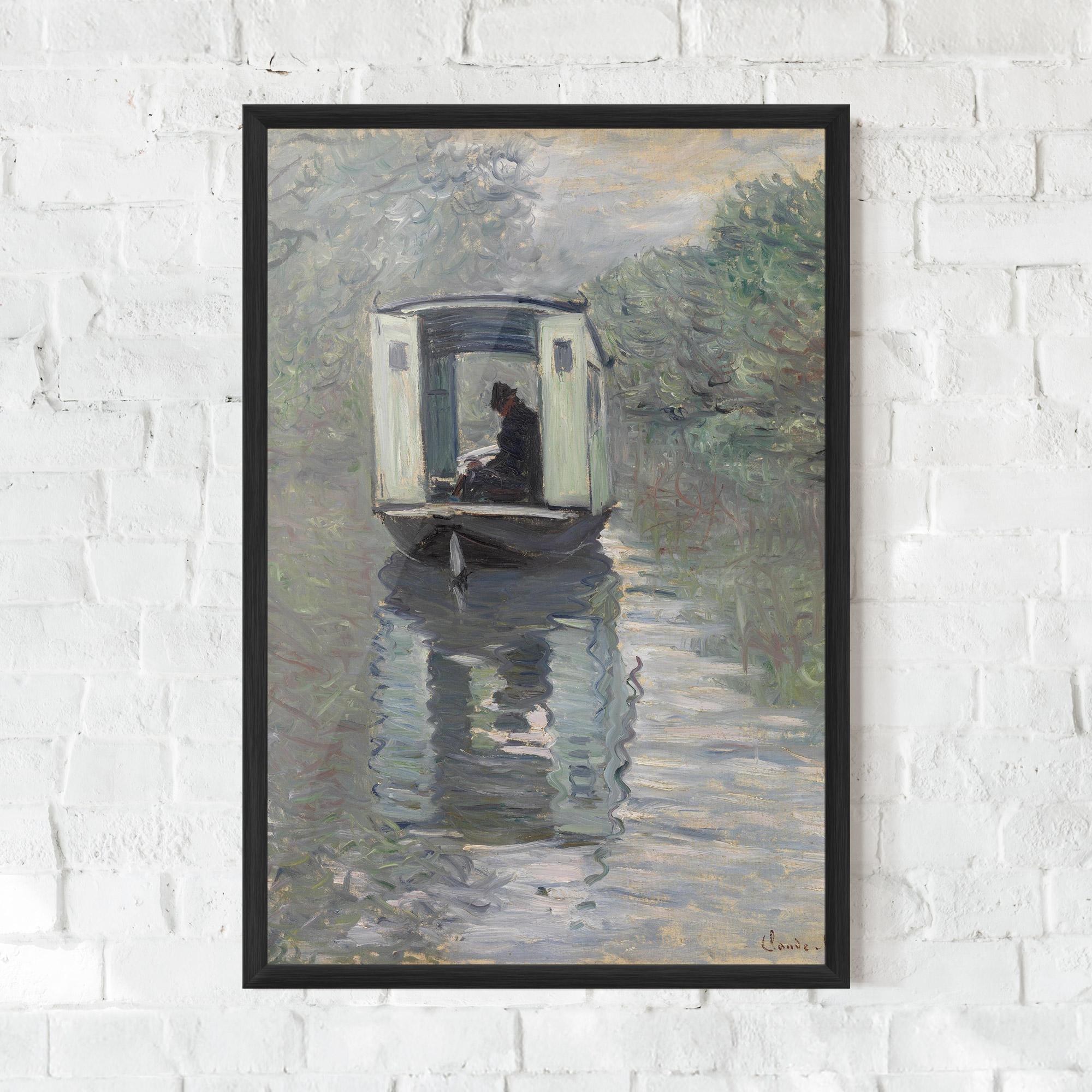 Рамкиран постер The Studio Boat mockup 0