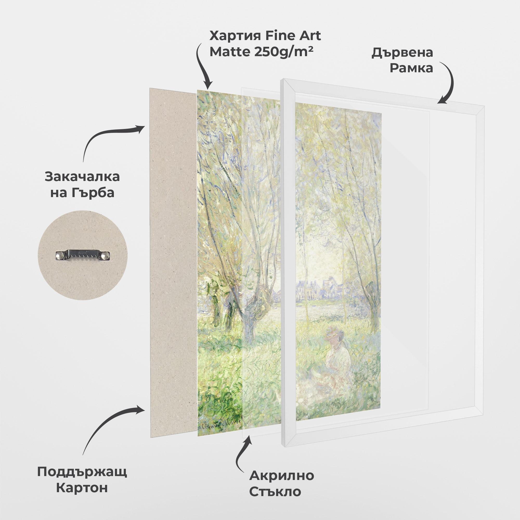 Рамкиран постер Under The Willows mockup 1