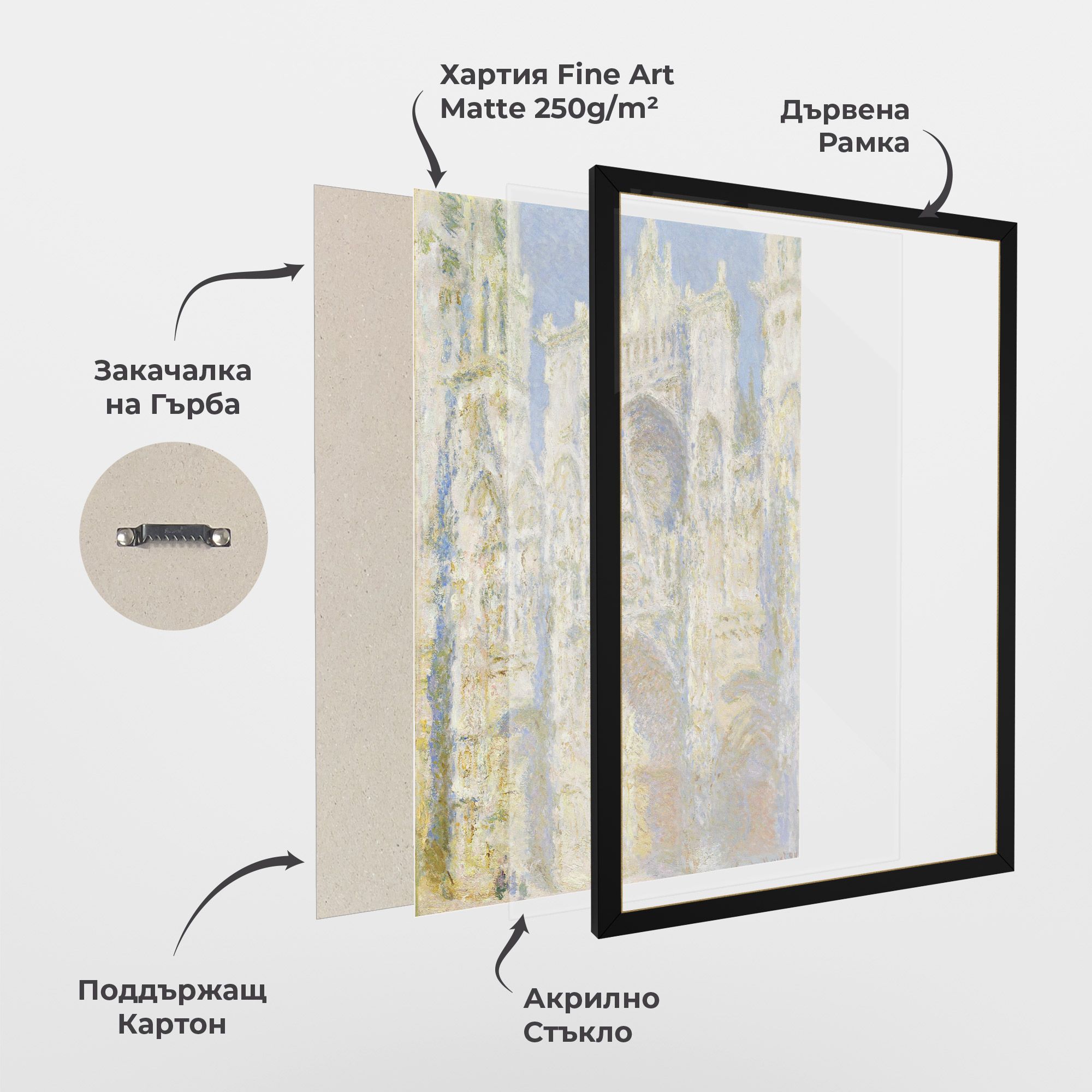Rouen Cathedral mockup 1