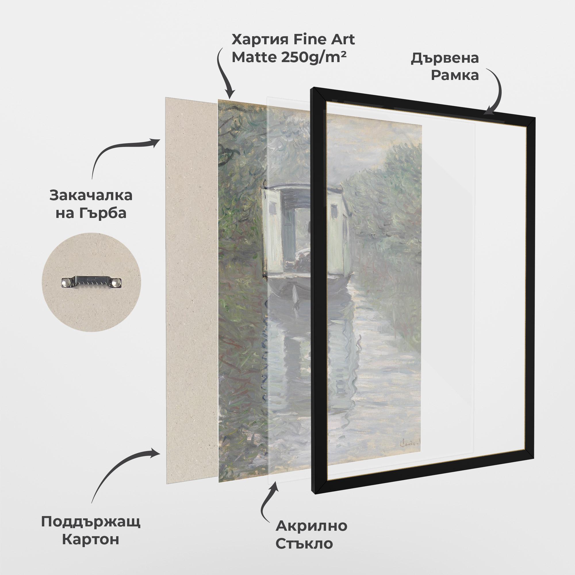 Рамкиран постер The Studio Boat mockup 1