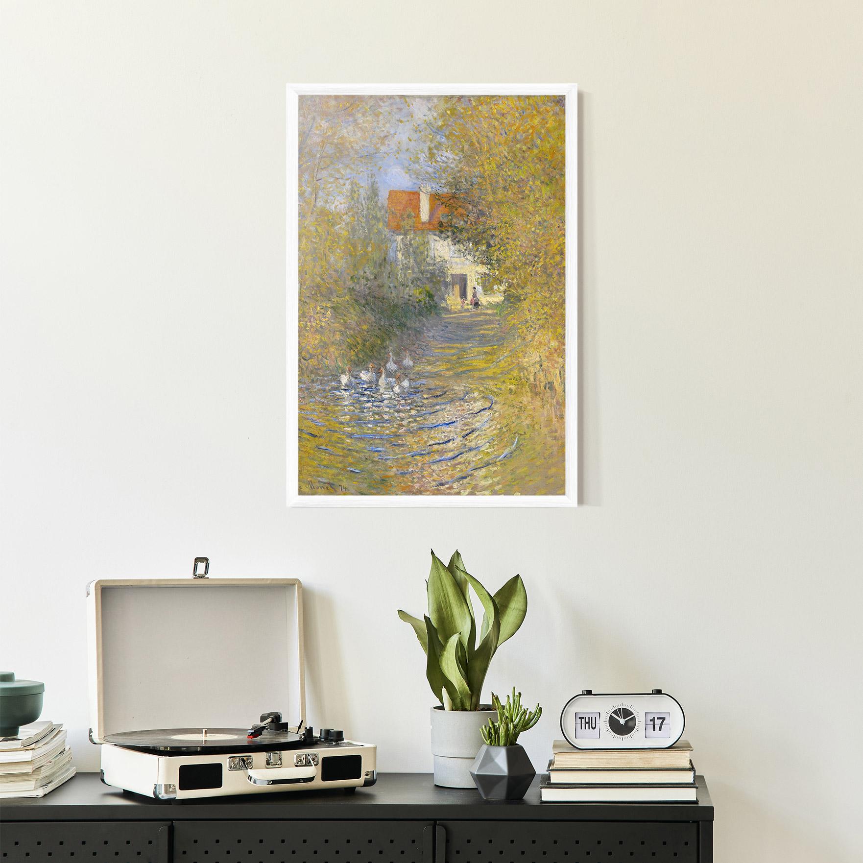 Рамкиран постер The Geese mockup 2