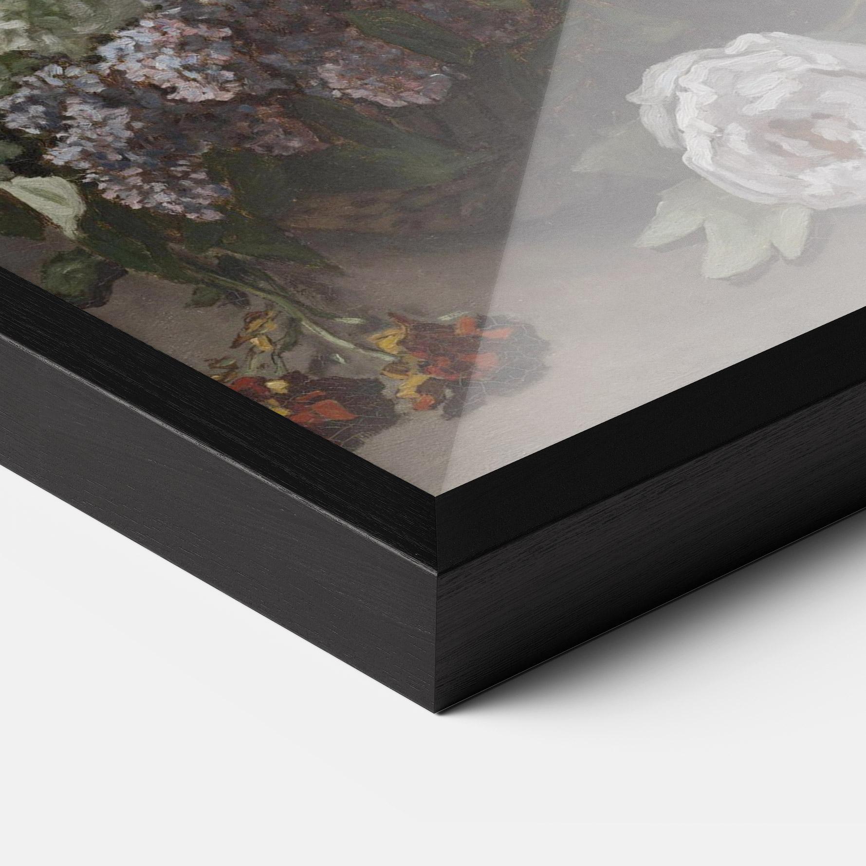 Рамкиран постер Spring Flowers Monet mockup 3