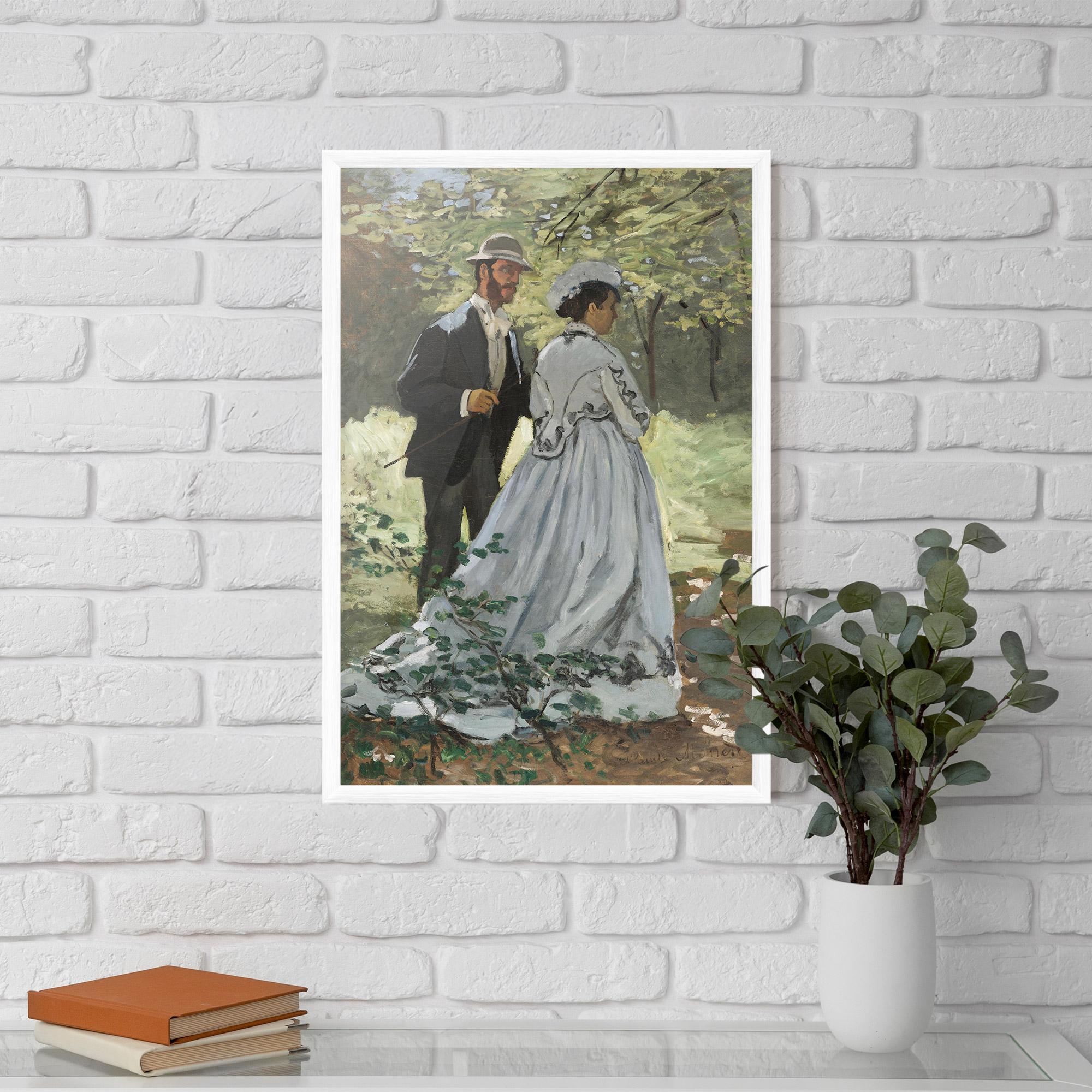 Рамкиран постер Bazille And Camille mockup 5