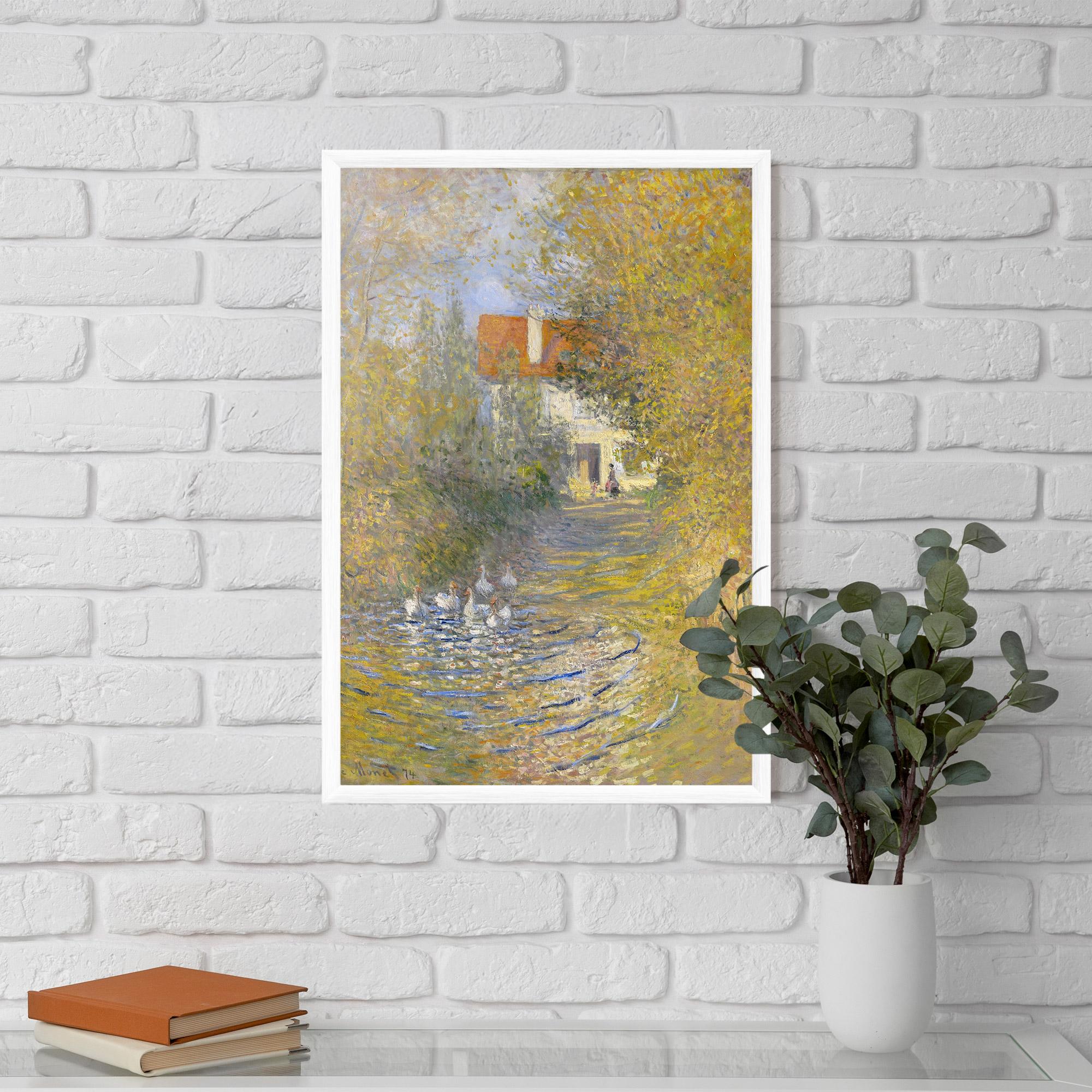 Рамкиран постер The Geese mockup 5