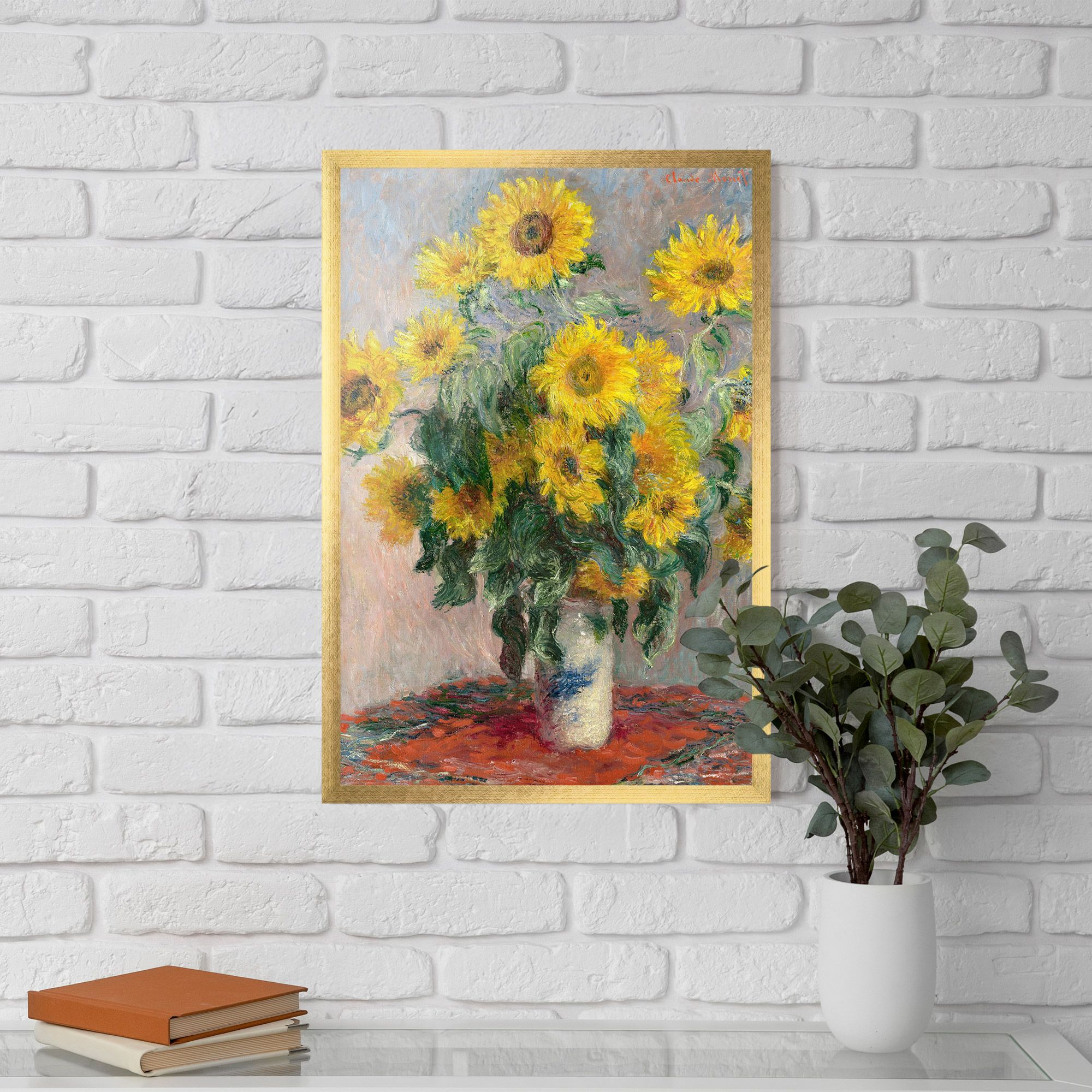 Bouquet Of Sunflowers 1881 mockup 5
