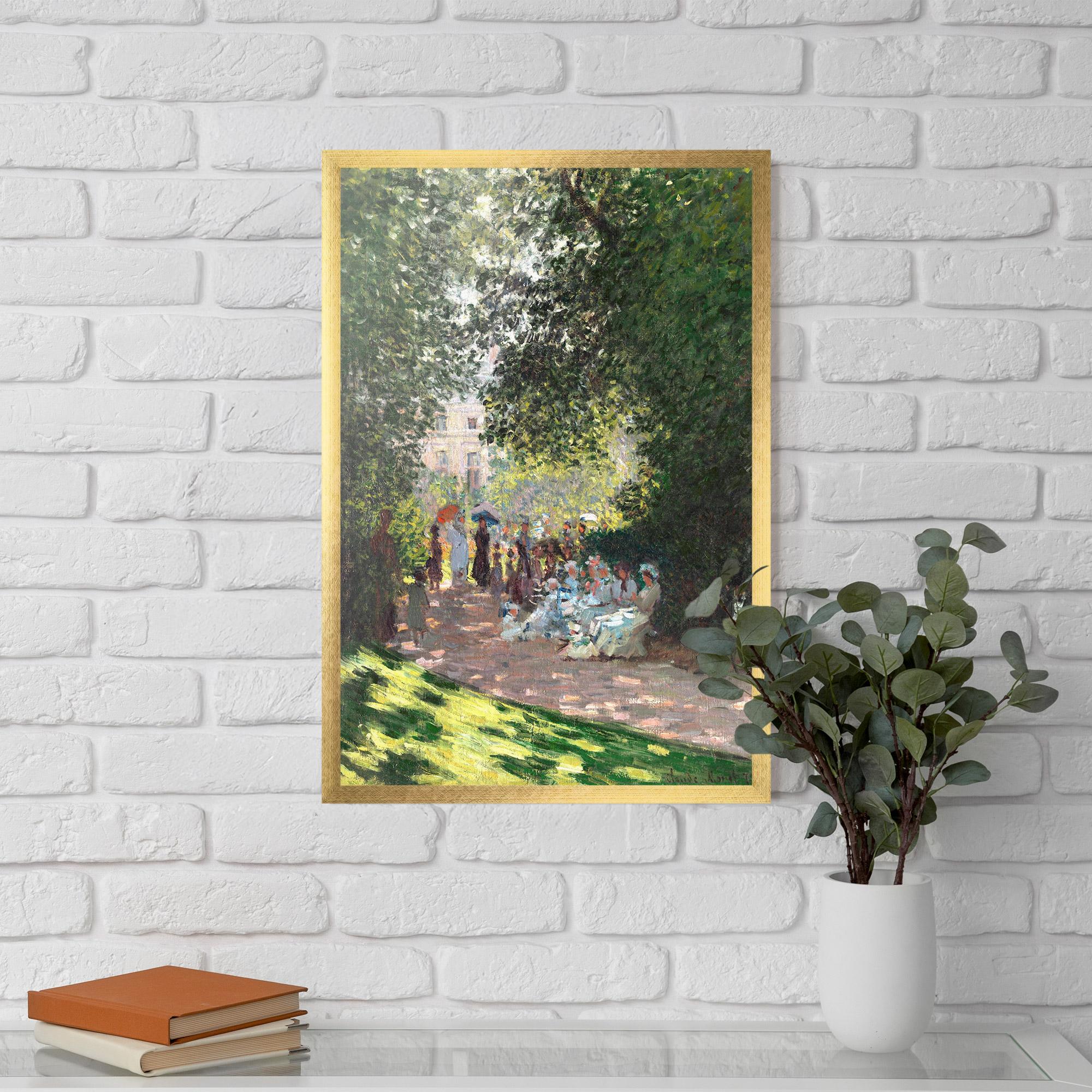 Рамкиран постер The Parc Monceau mockup 5