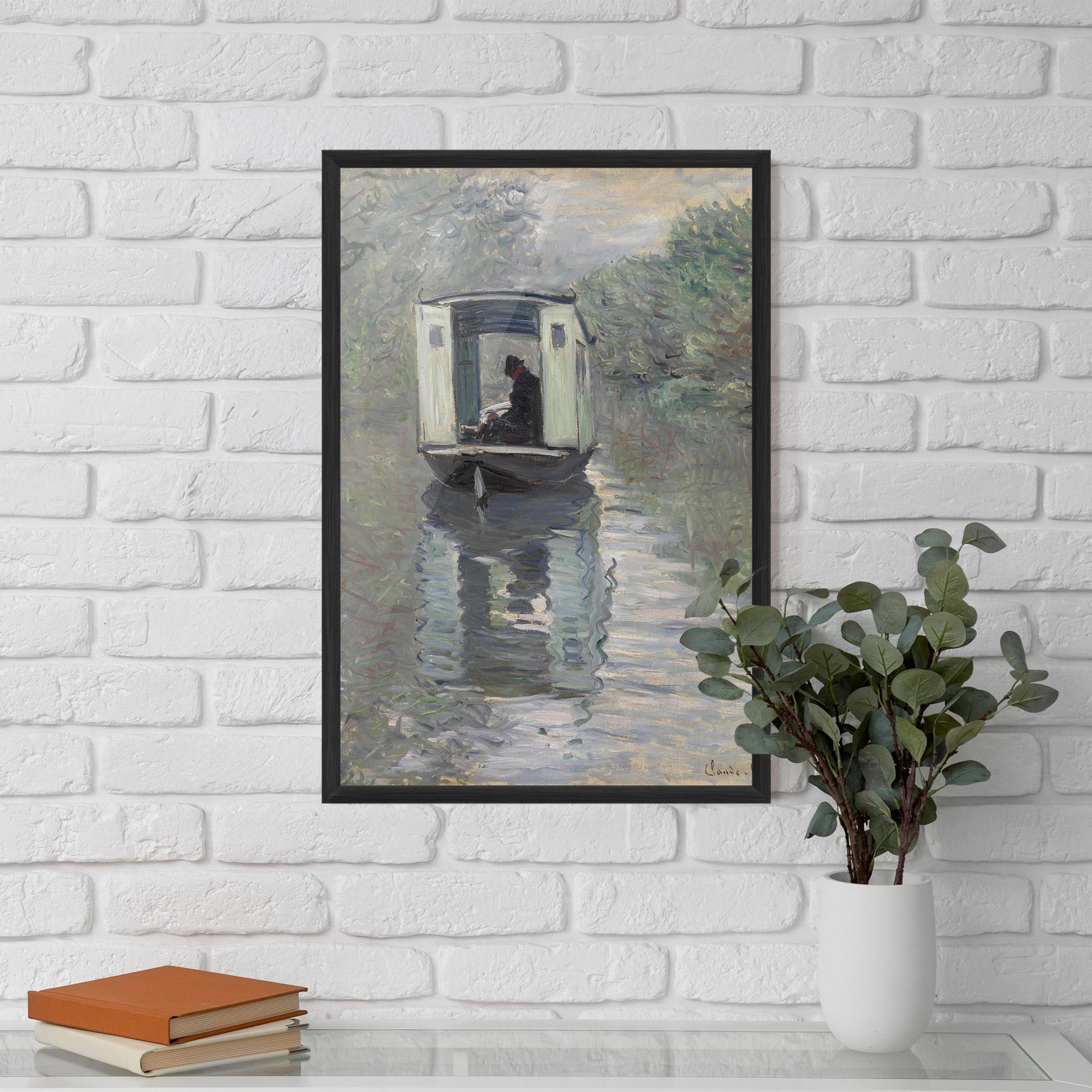 Рамкиран постер The Studio Boat mockup 5