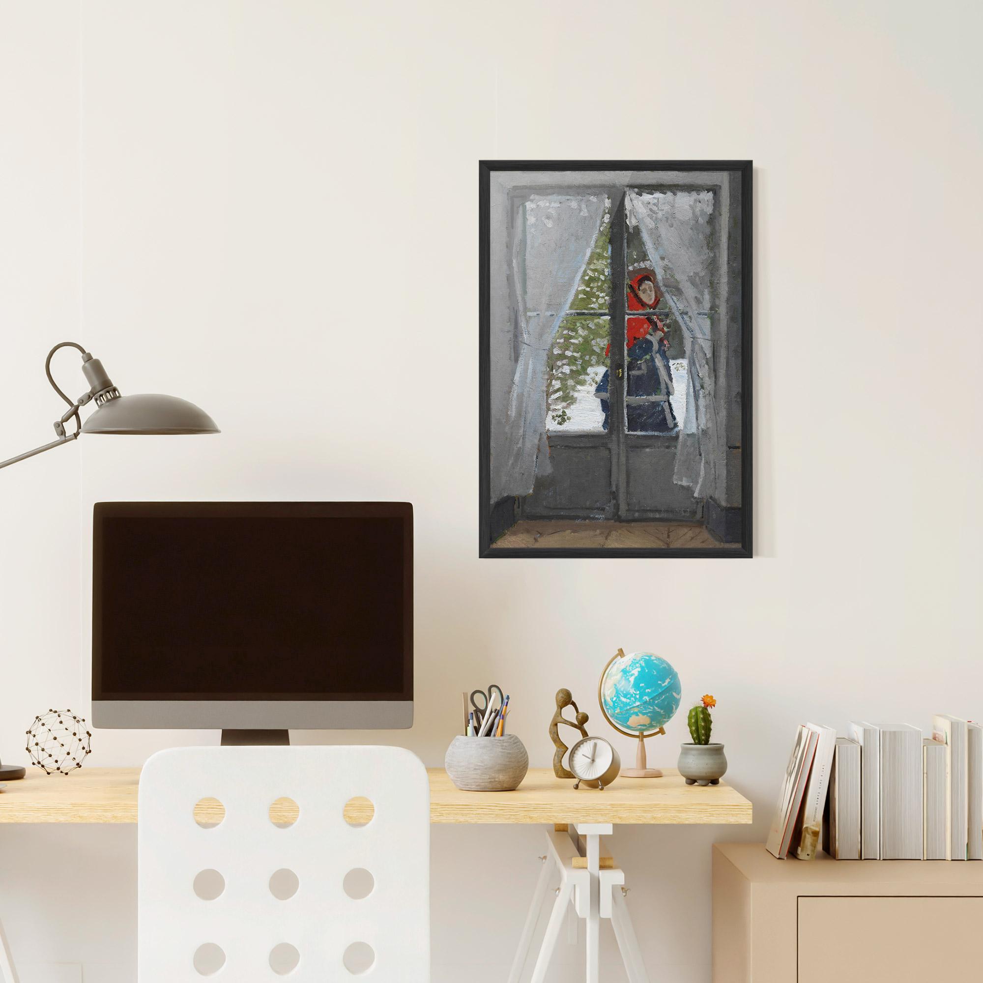 Рамкиран постер The Red Kerchief mockup 6