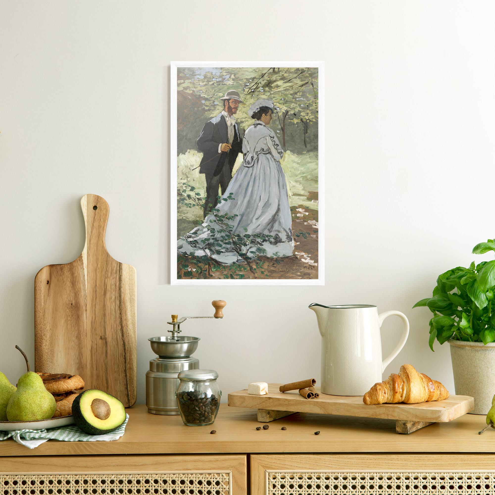 Рамкиран постер Bazille And Camille mockup 8