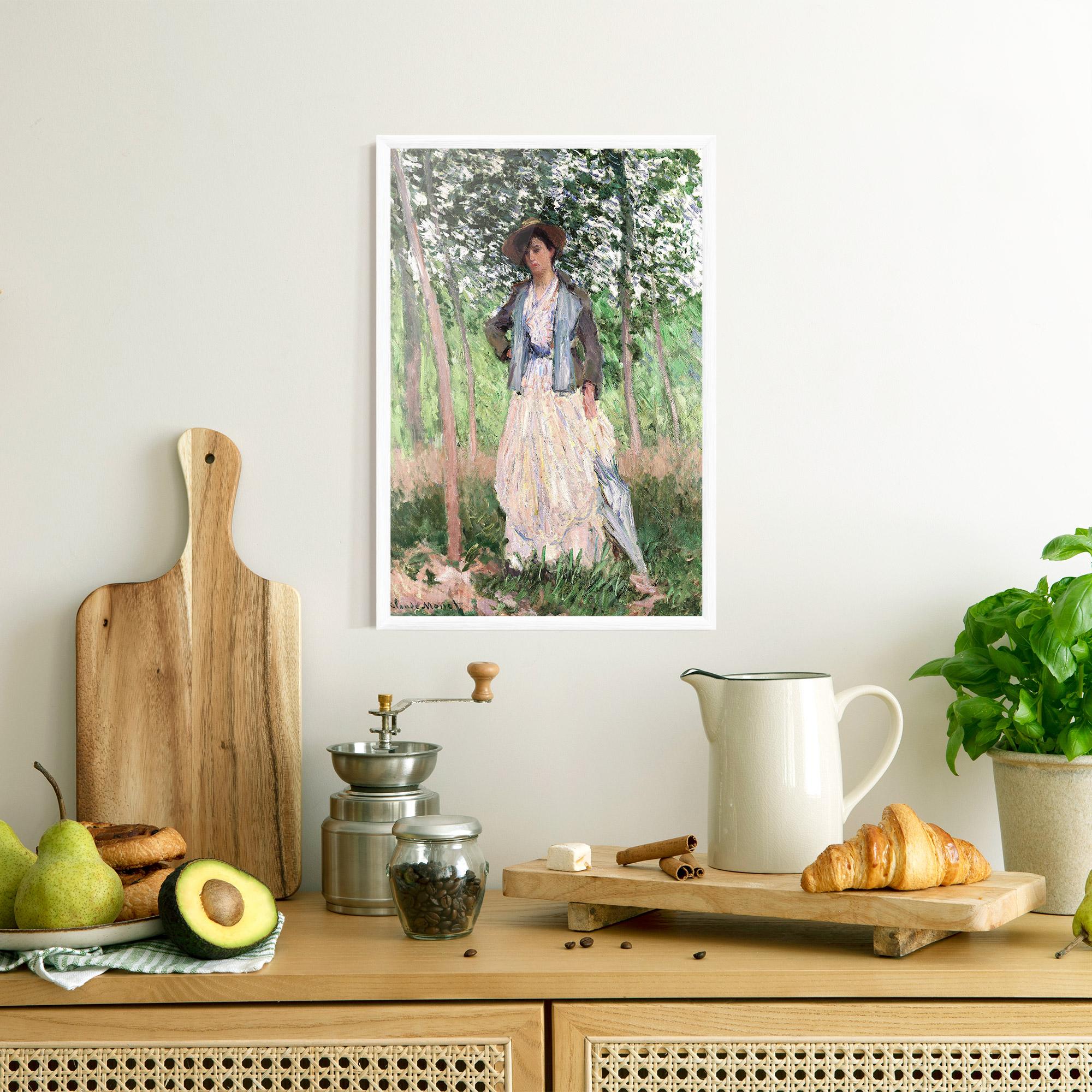 Рамкиран постер The Stroller mockup 8