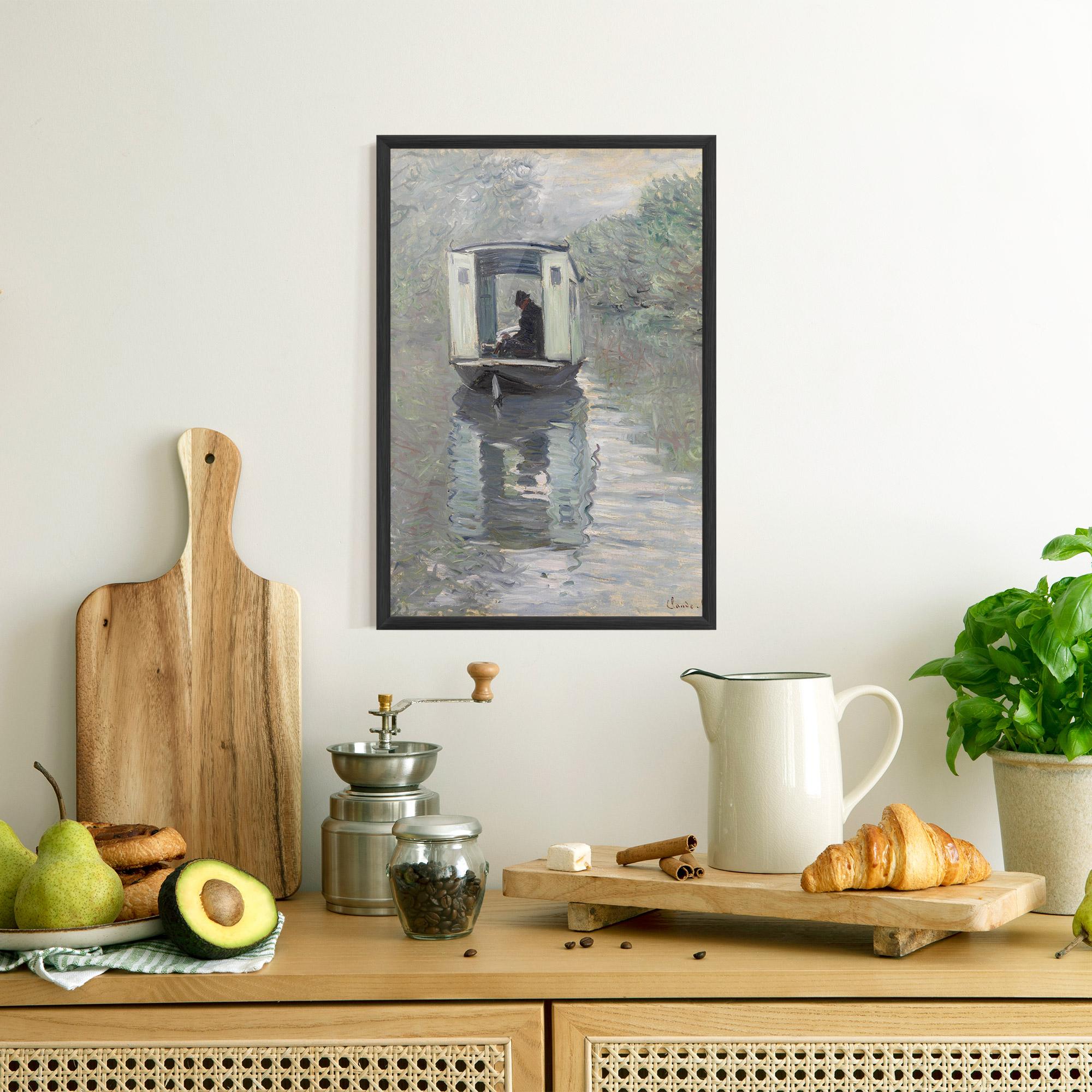 Рамкиран постер The Studio Boat mockup 8