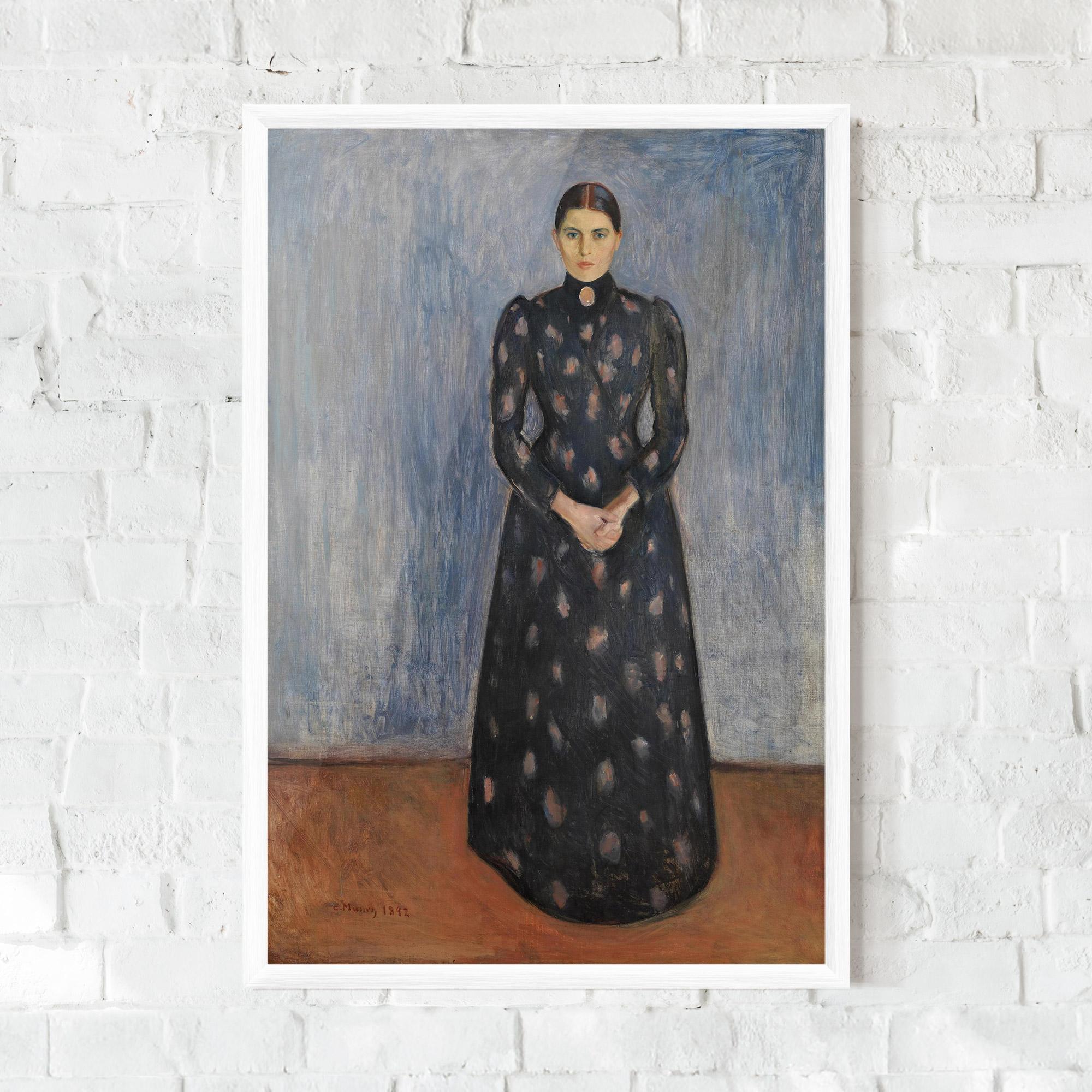 Рамкиран постер Inger In Black mockup 0