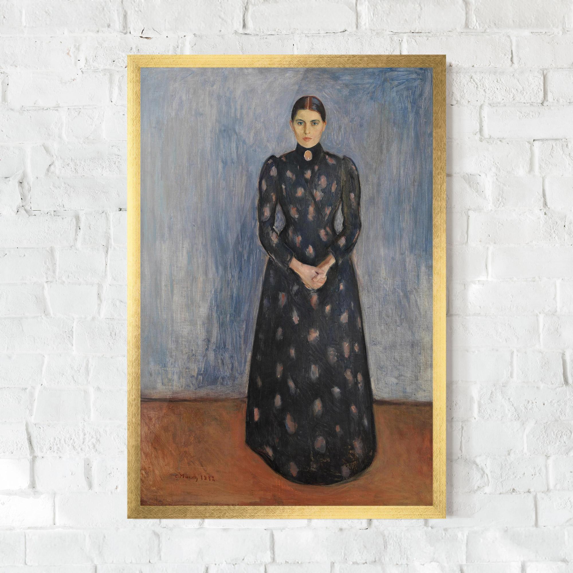 Рамкиран постер Inger In Black mockup 0