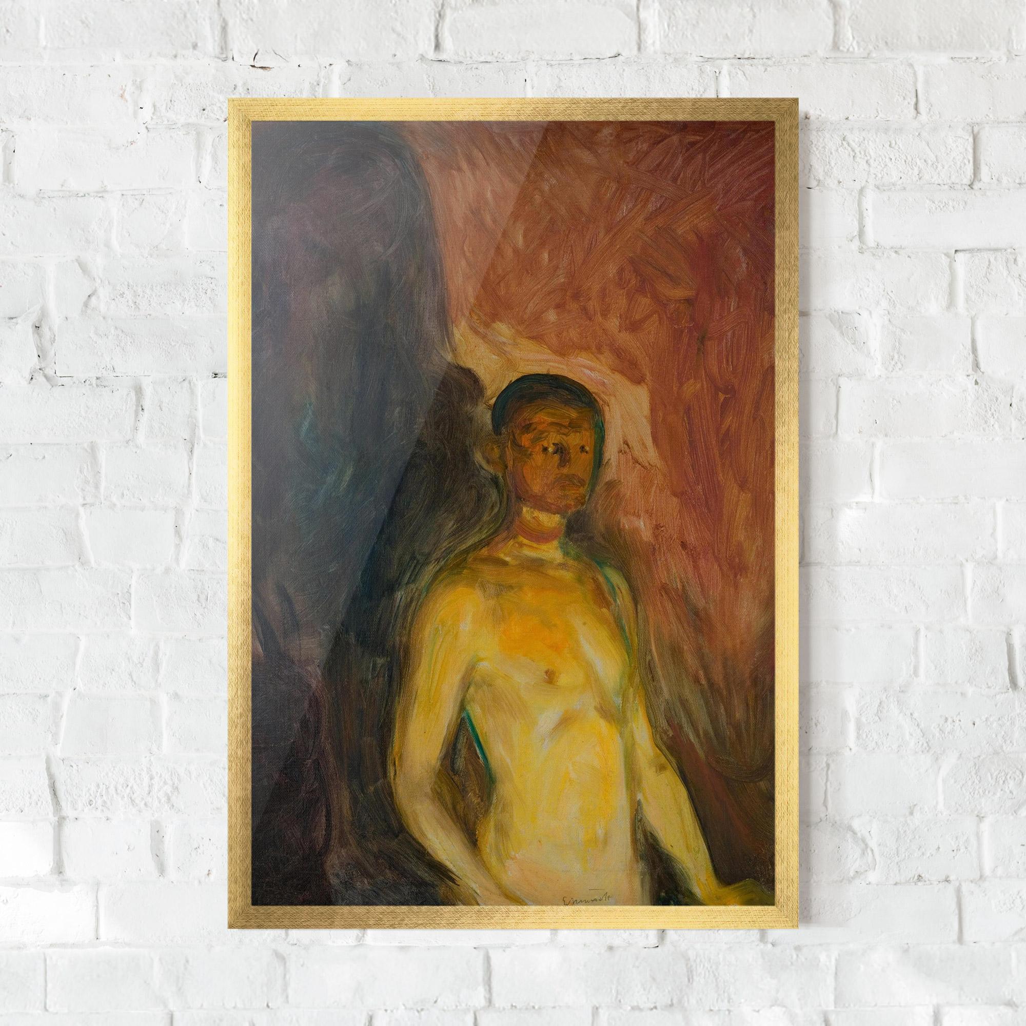 Рамкиран постер Self Portrait Hell mockup 0