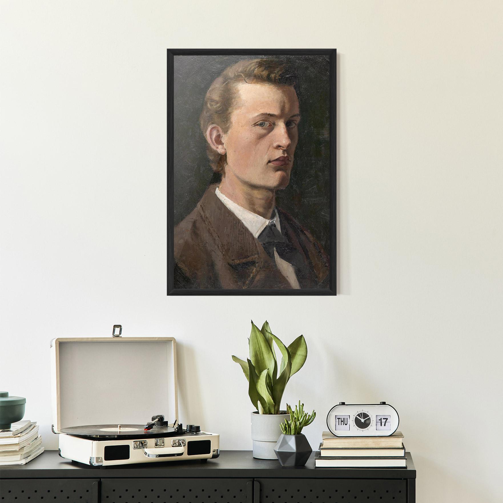 Рамкиран постер Self Portrait mockup 2