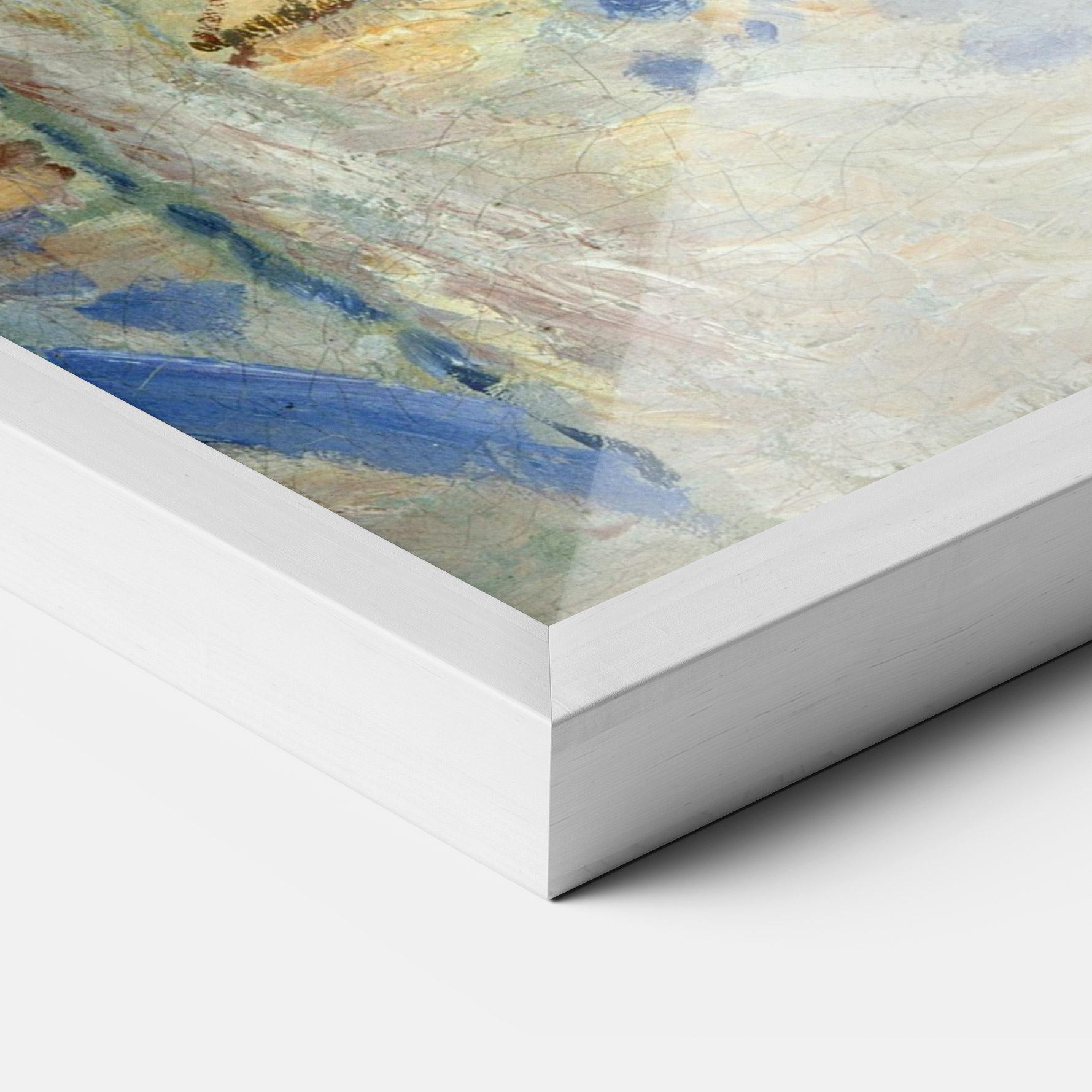 Рамкиран постер Seine At Saint mockup 3